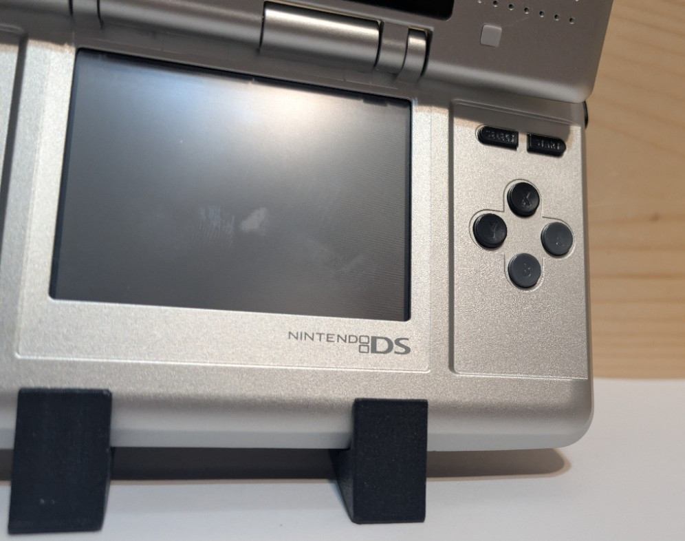 Nintendo DS NTR/Fat/Original Silver Reshelled W/USB Cable New Battery & USB-C