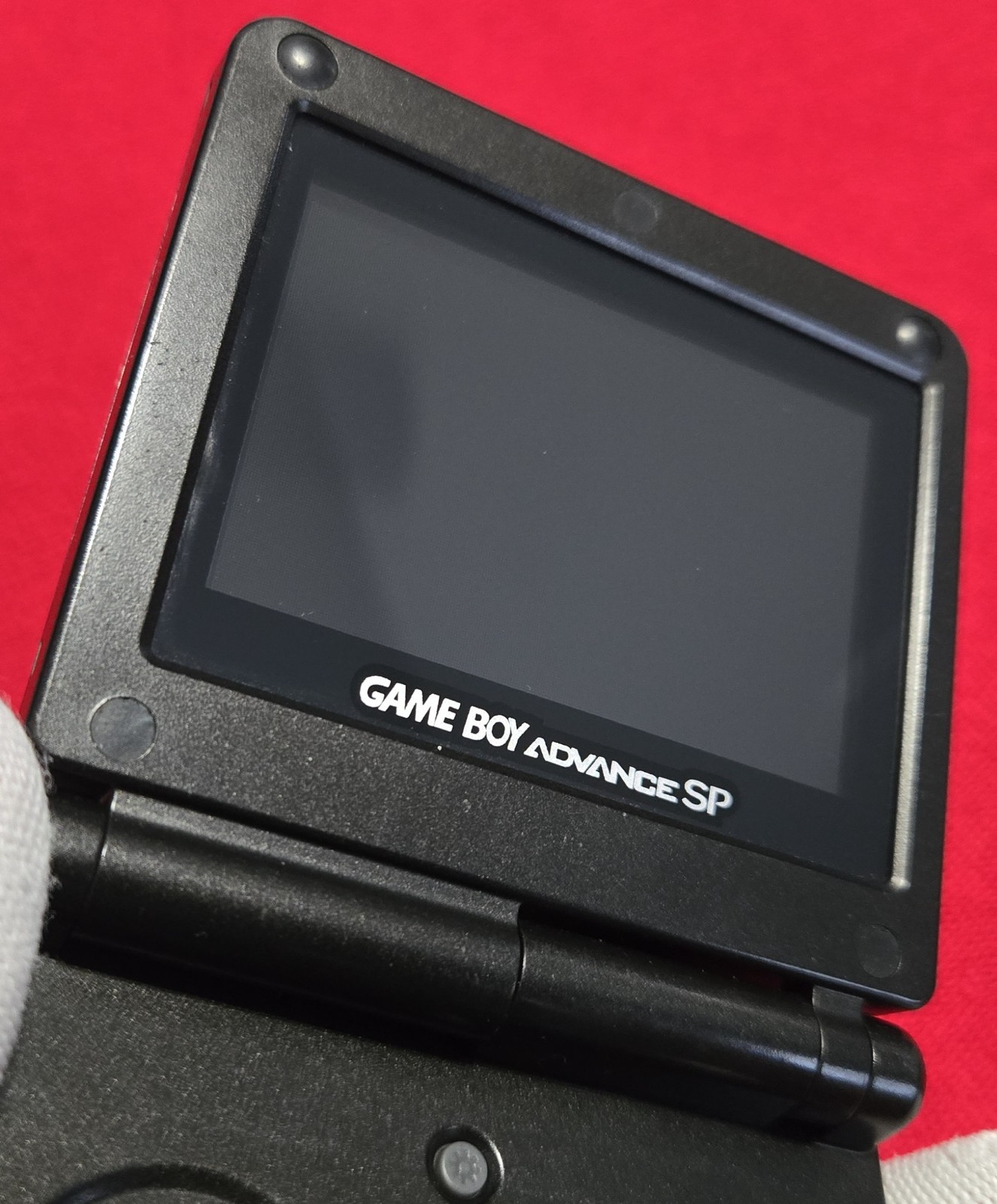 BUNDLE – Onyx Black Nintendo GameBoy Advance SP GBA SP AGS-101 – TESTED & CLEAN!