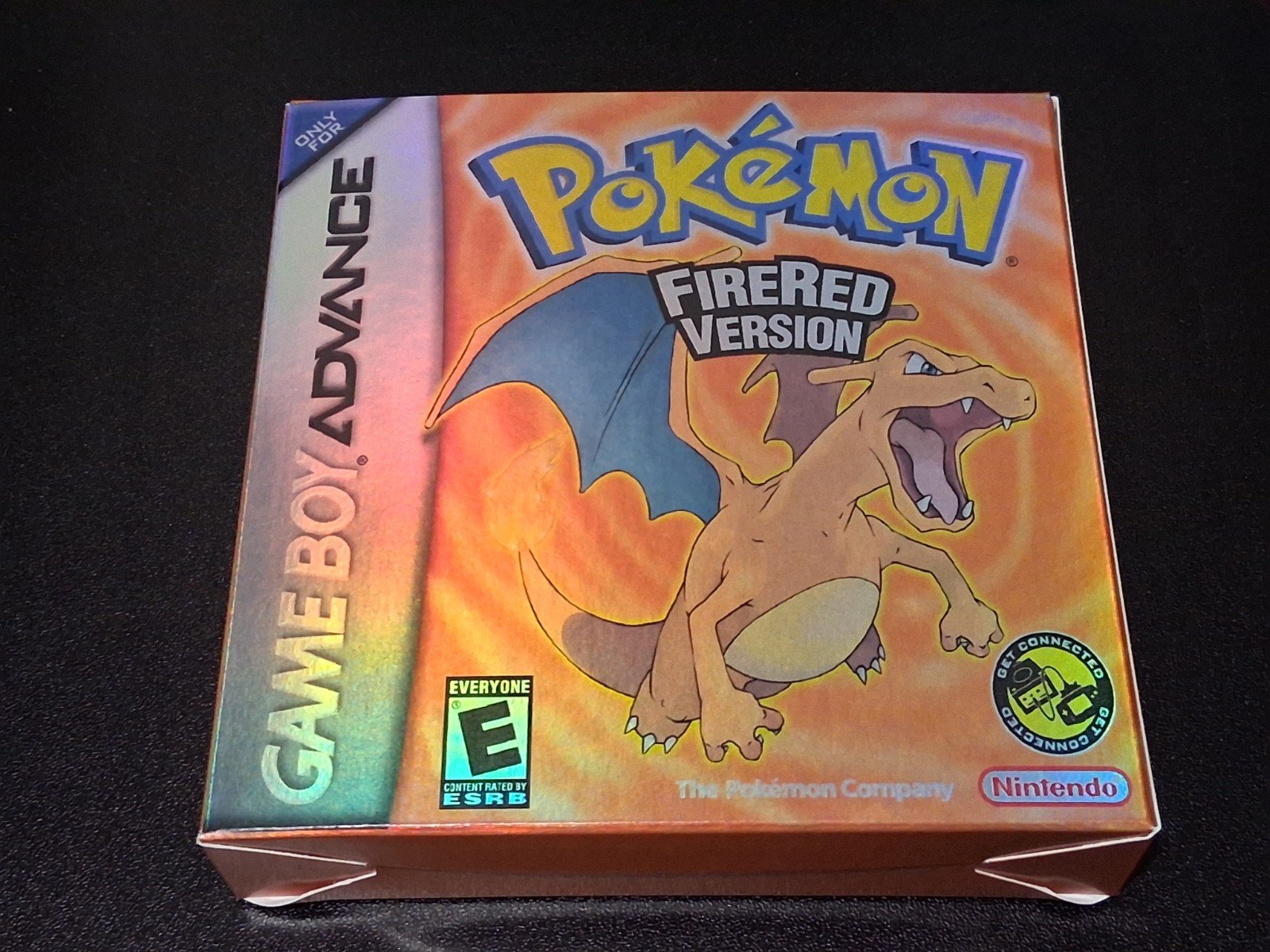Pokemon FireRed Version Authentic Game Manual Game Boy Advance New Holo Box CIB