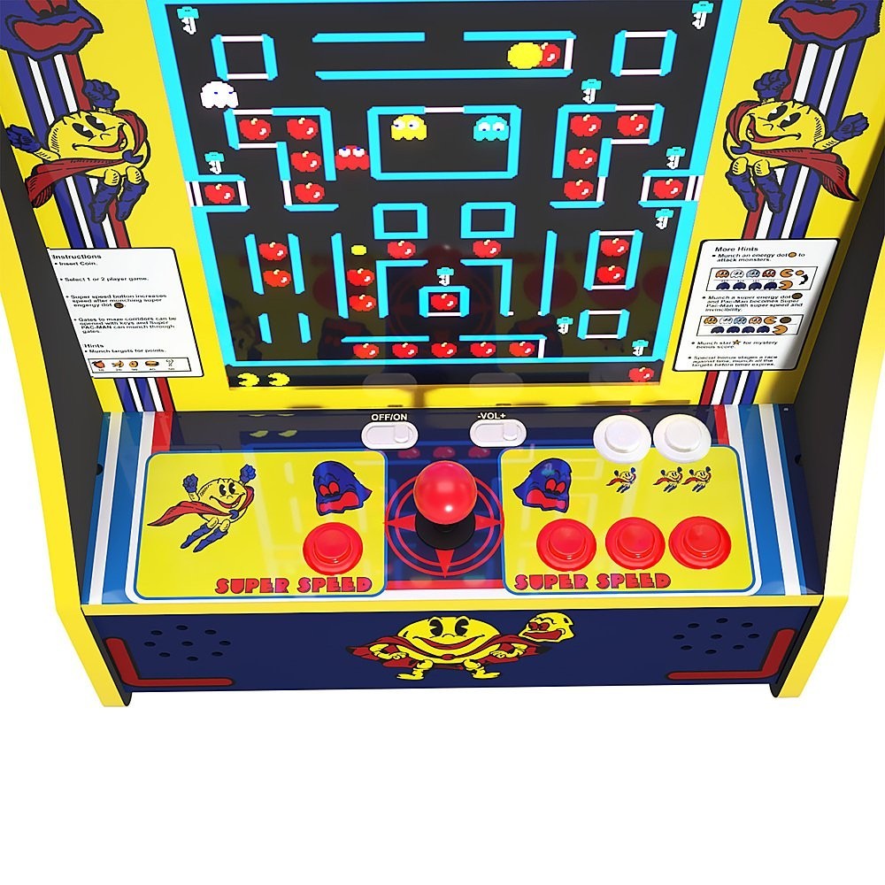 NEW Arcade1up Super Pacman Party-Cade 1-In-1 SEALED NEW -17″ Monitor – FREE GIFT