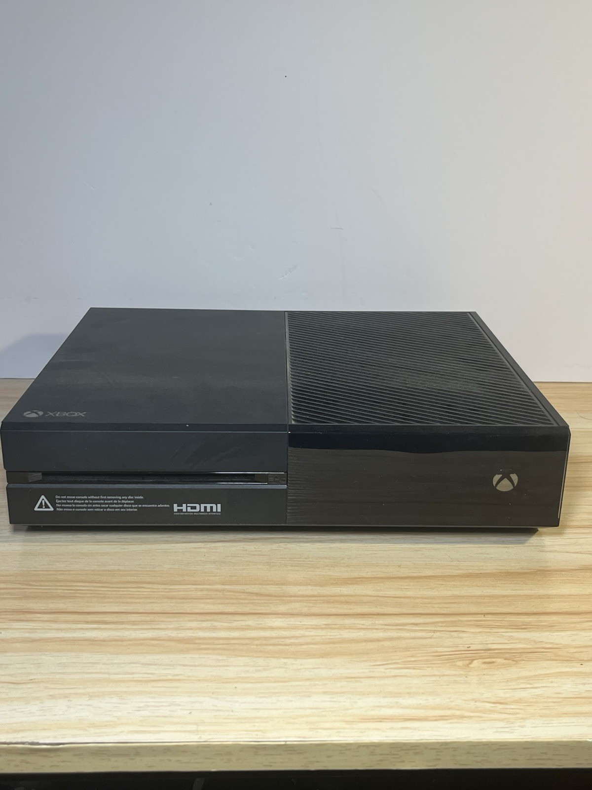 Microsoft Xbox One Console 1TB Black W/ Box No Controller & 4 Games Tested Works