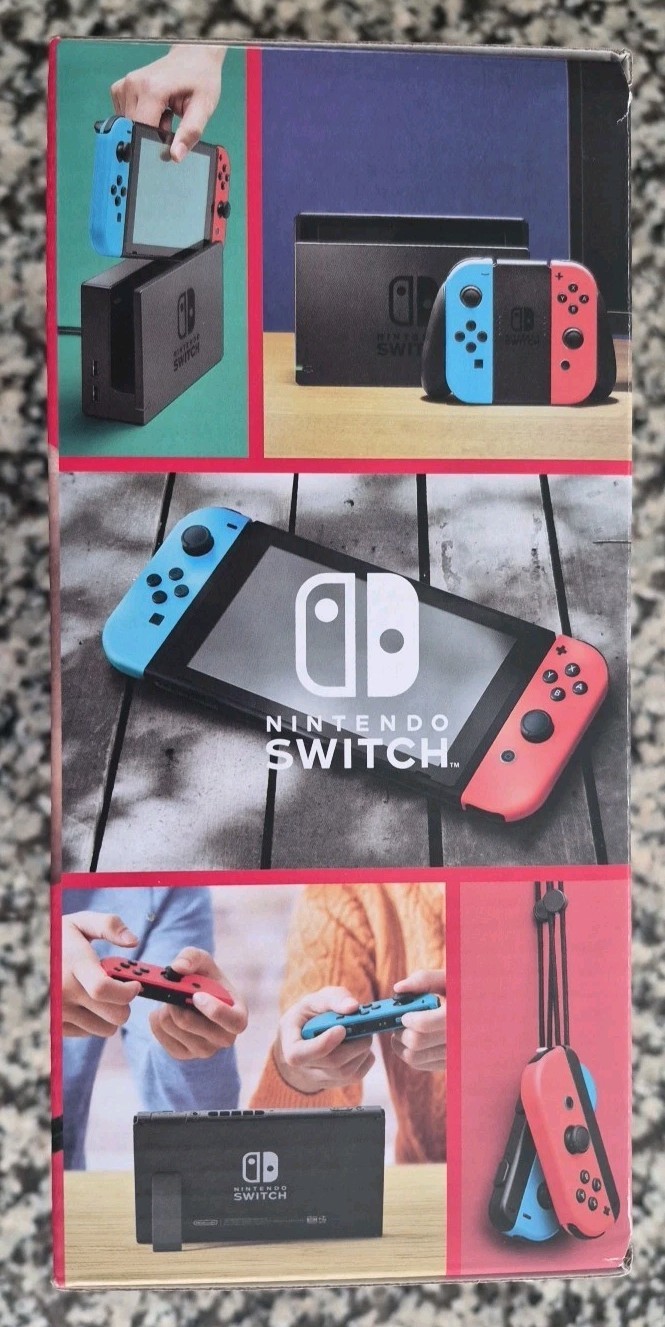 Nintendo Switch with Blue & Red Joy-Con Brand New Never Opened