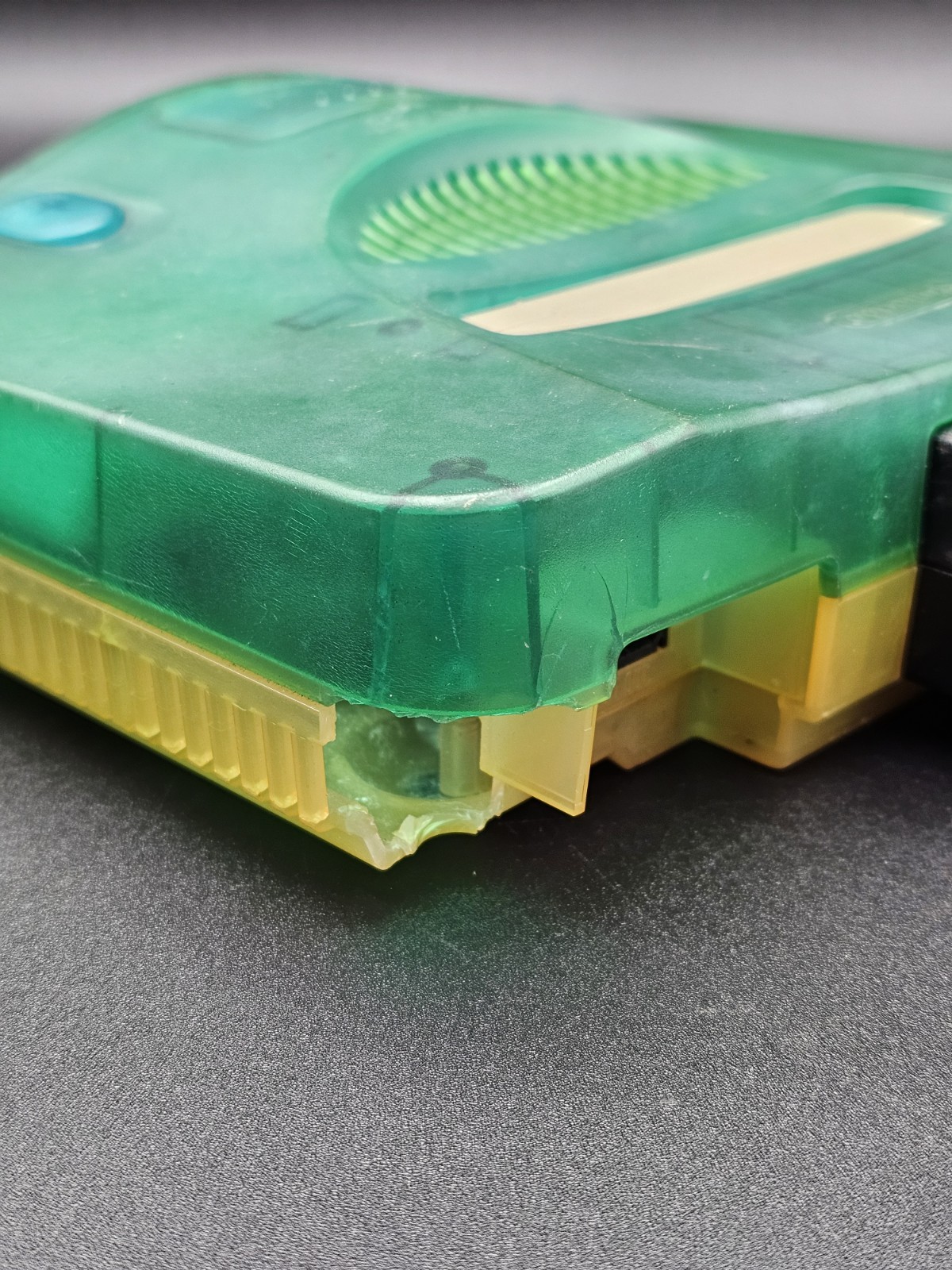 Nintendo 64 Clear Blue Console Only (READ DESCRIPTION) Poor Condition
