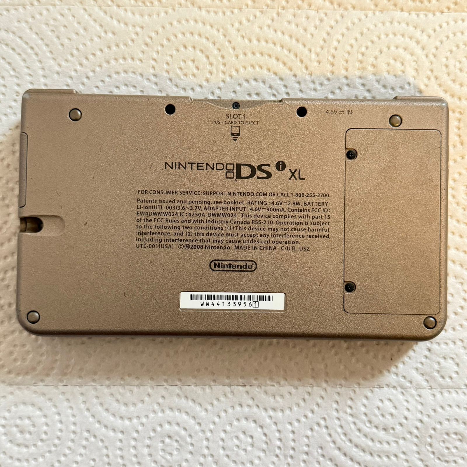 Nintendo DSi XL Bronze Handheld Console UTL-001 Tested-Only Console