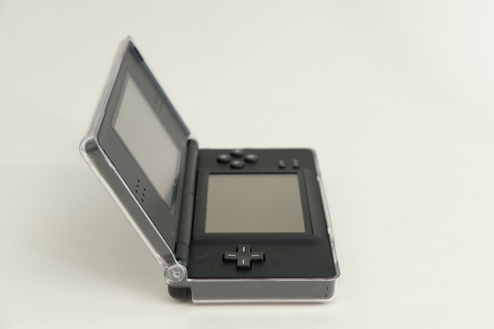 Nintendo DS Lite USG-001 Onyx Black Console w/ nice box ALL OEM matching serial