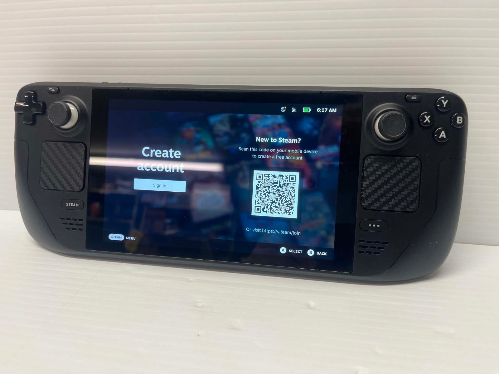 Valve Steam Deck 14GB RAM case no SIM card