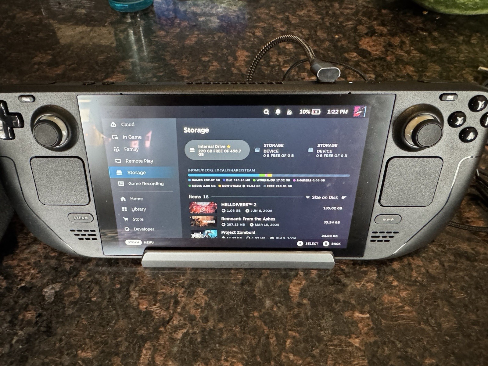 Steam Deck 512GB – Excellent Condition Bundle (LCD Model)