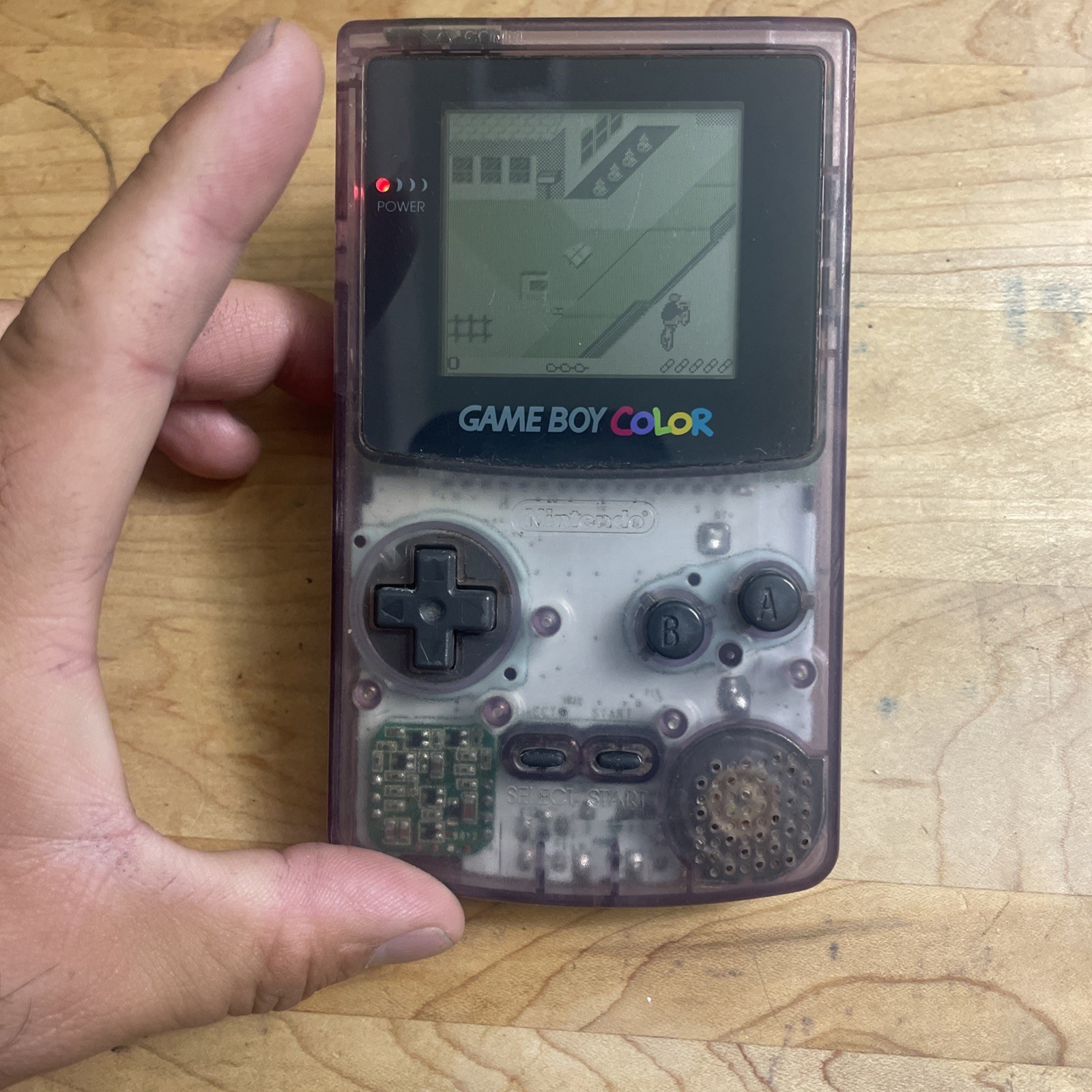 Nintendo Game Boy Color Handheld System – Atomic Purple