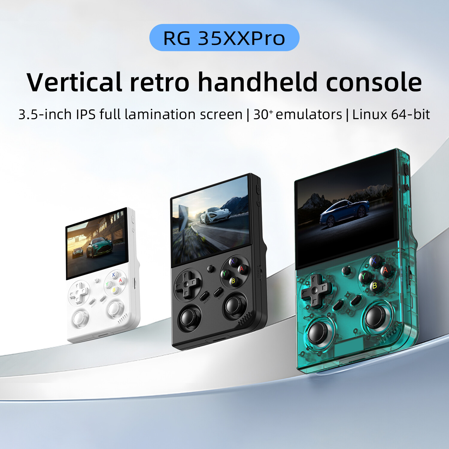 ANBERNIC RG35XXPro Handheld Game Console3.5inch Linux 64G 4K+ Gaming Consoles