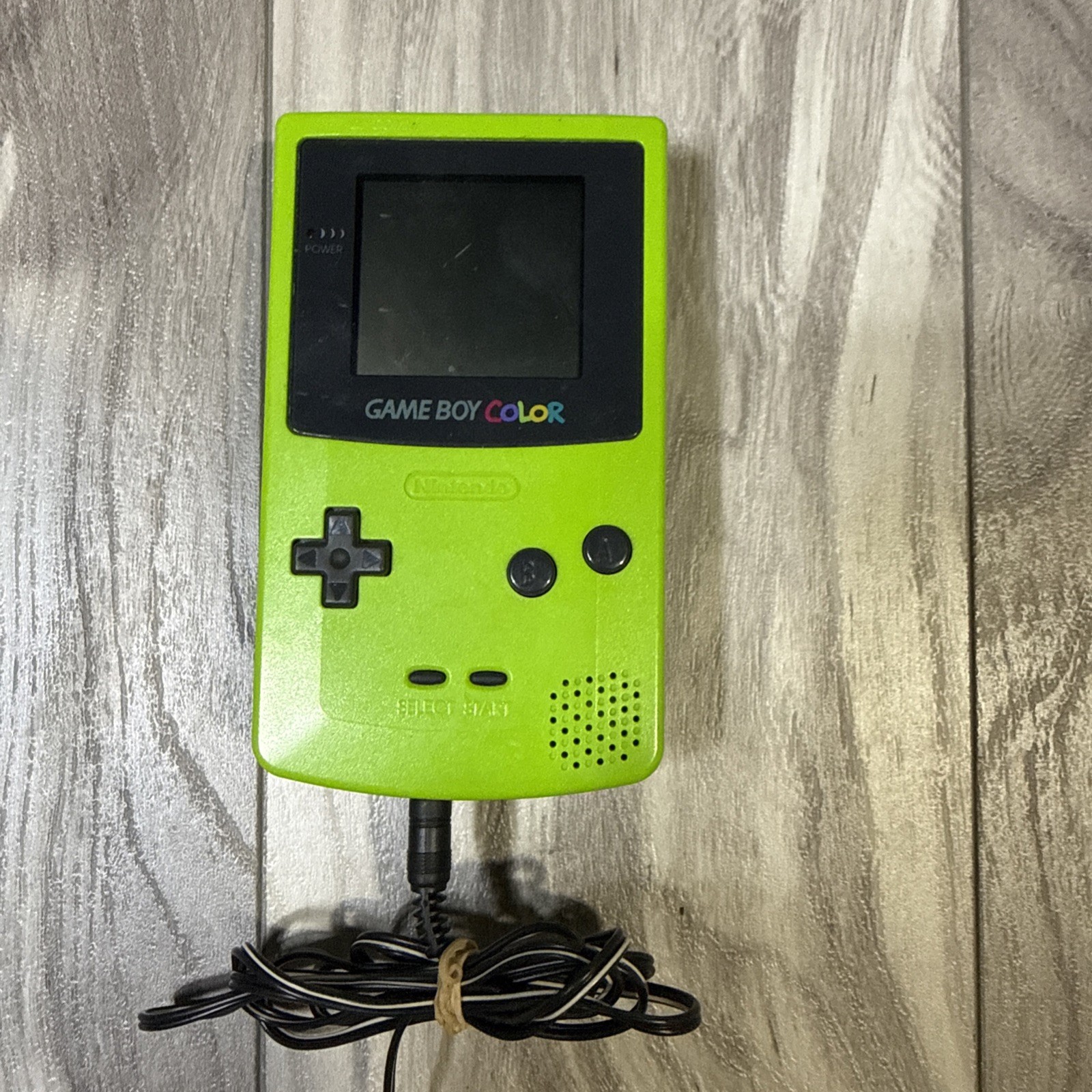 1998 Nintendo Game Boy Color Handheld Console Kiwi Lime (CGB-001) Works
