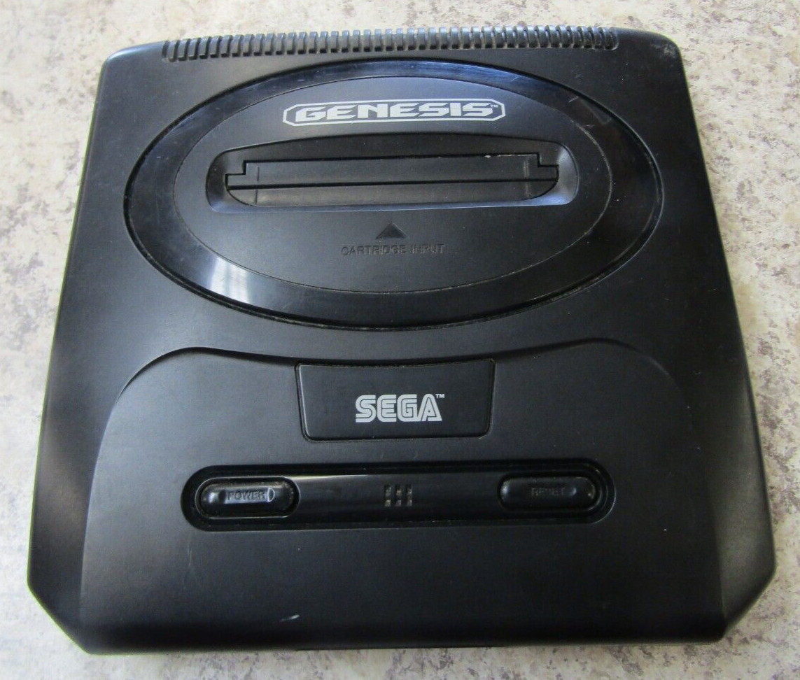 Sega Genesis II MK-1631 System w/original controller & Hook-up cables – Tested