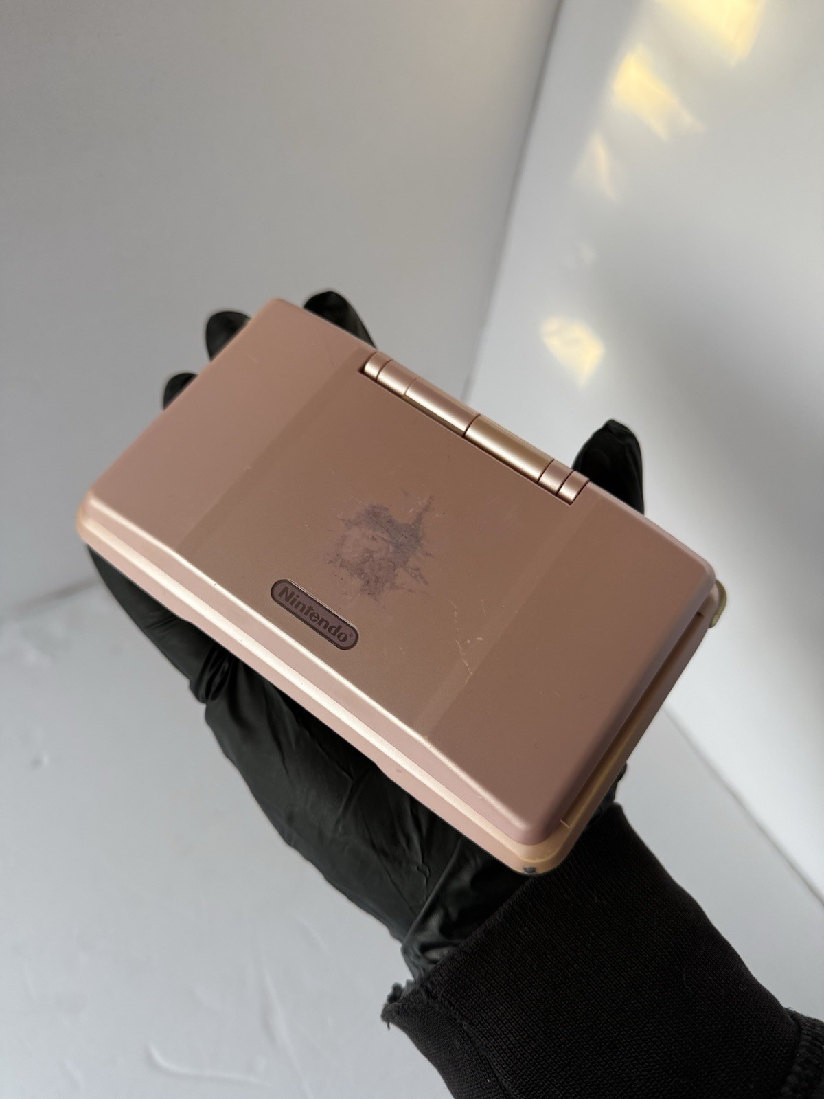 Nintendo Original DS Metallic Pink Console Bundle & Charger Included