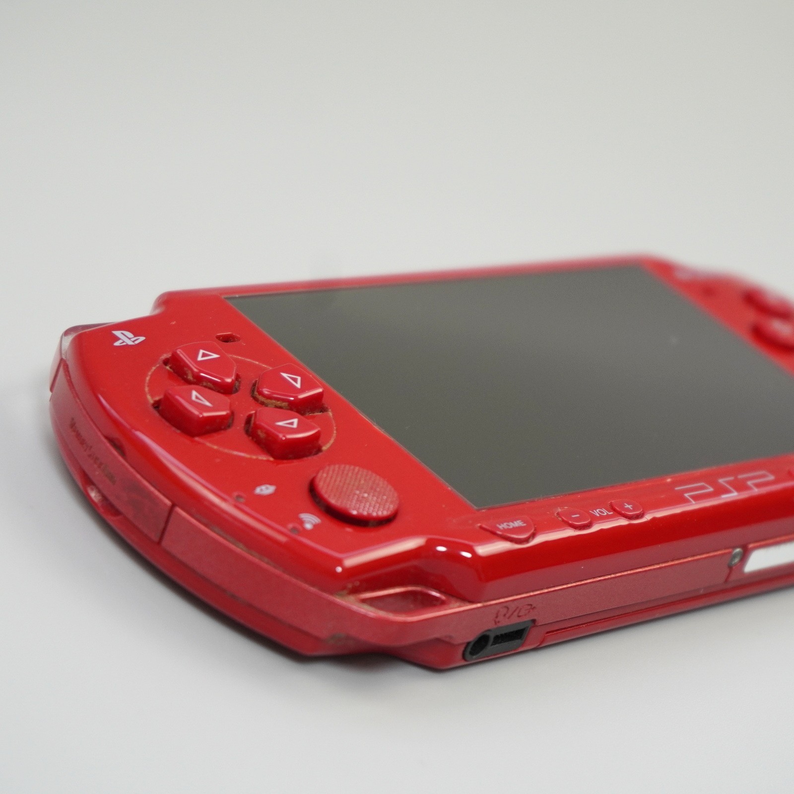 Sony PSP-2000 Console Red with Charger Fully Tested! #5691