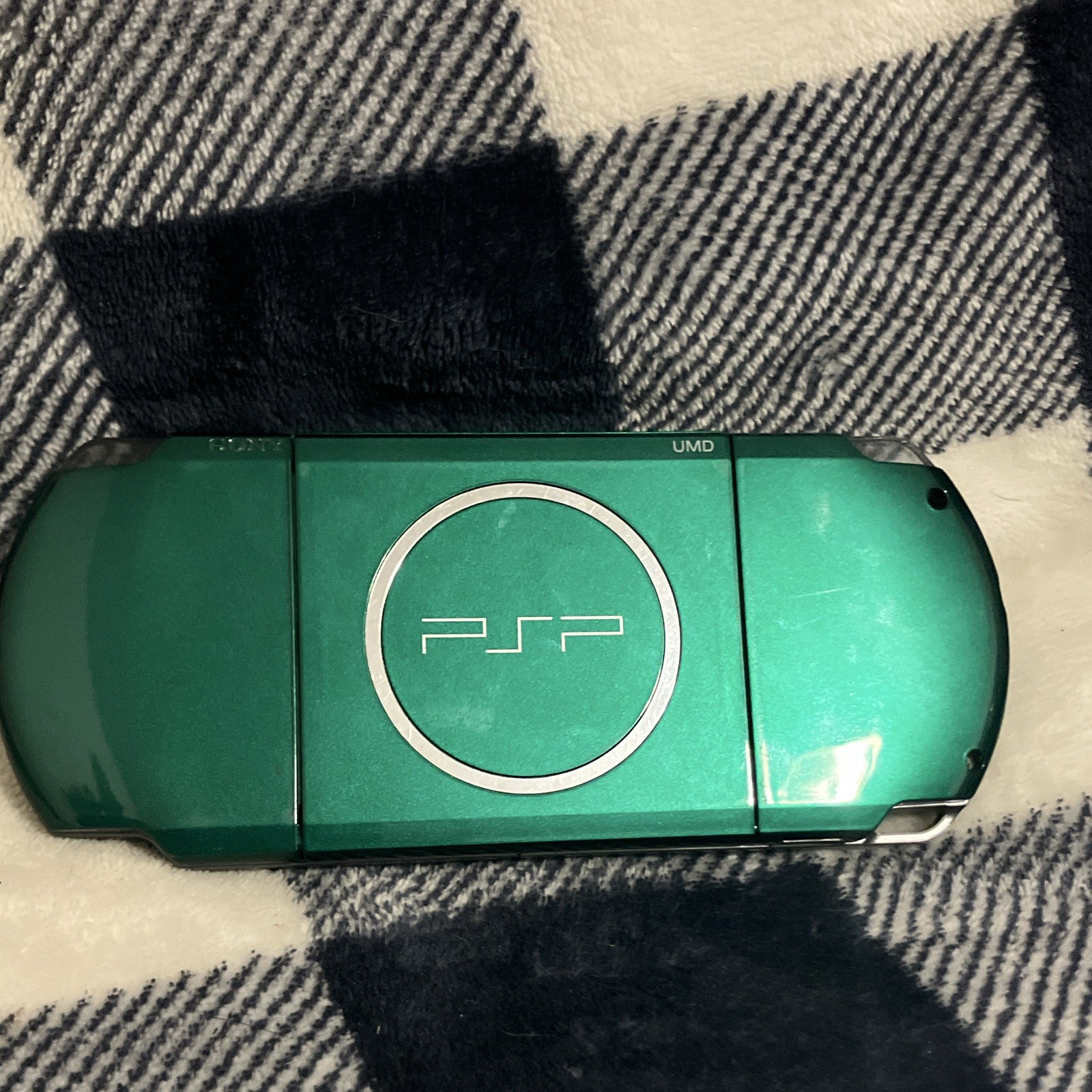 Sony PSP-1000 Green Handheld System (Tested, Read Discription)