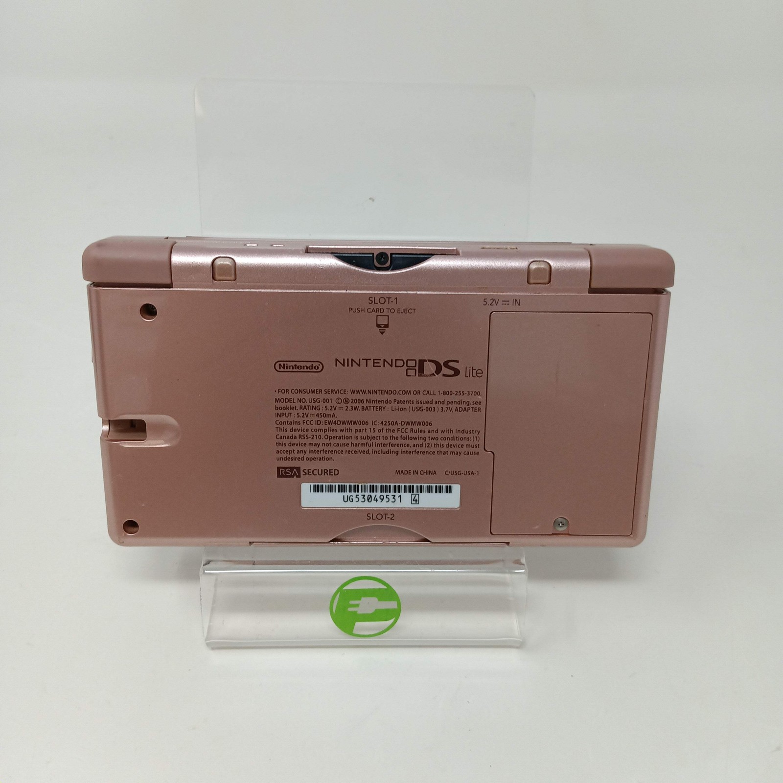 Nintendo DS Lite 4GB Pink UG530495314