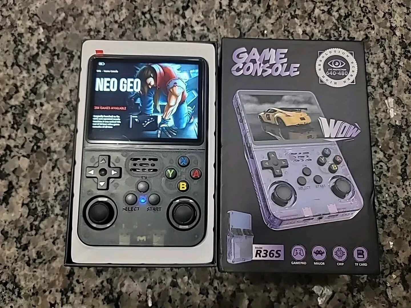 R36S 64GB Retro Handheld Game Console 3.5″ Display 5000 Games