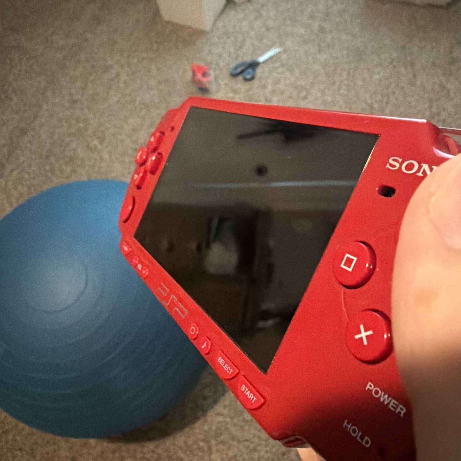 Sony PSP 2001 God of War Console with Box and Manual Tested and Works