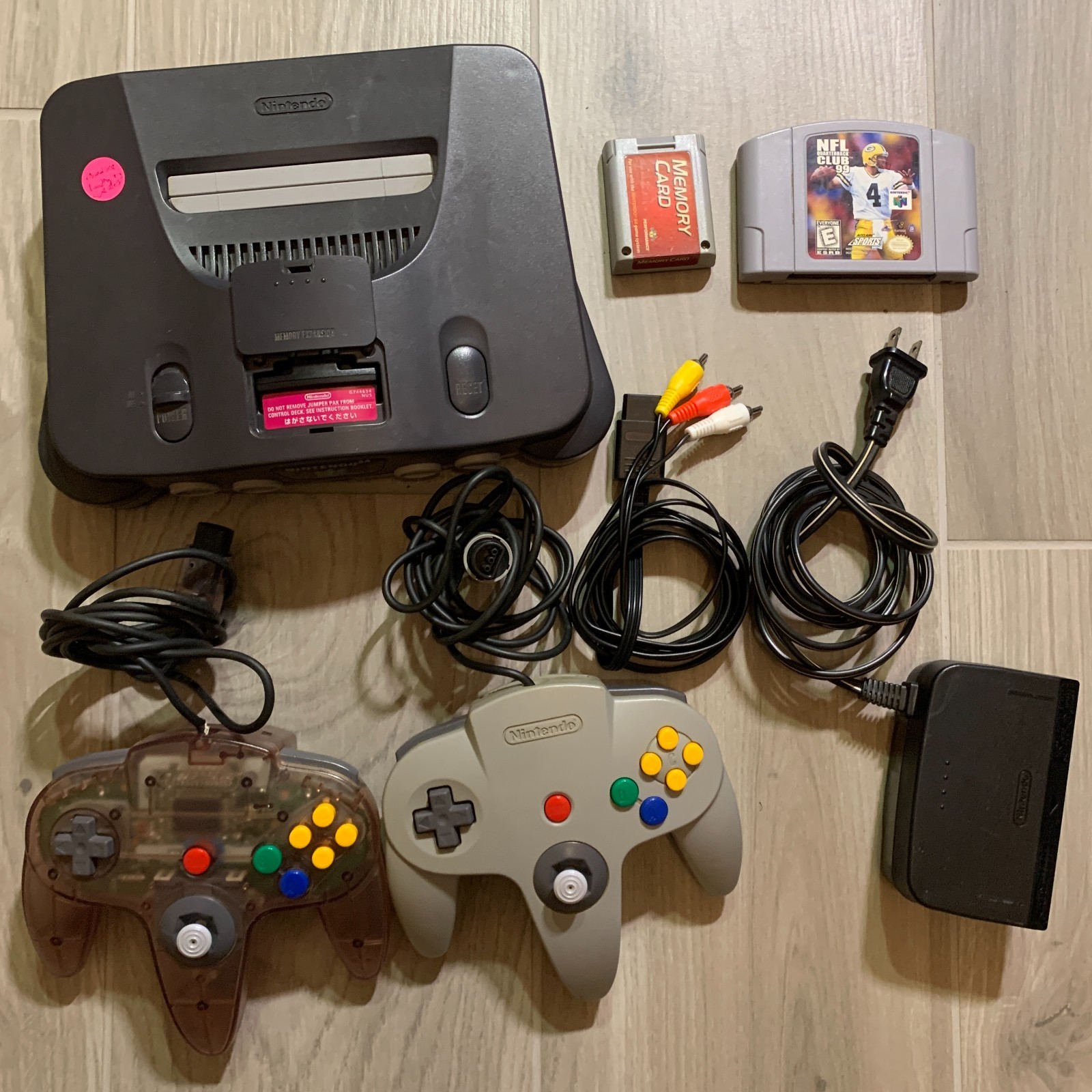 Please Read Nintendo 64 N64 Console System Bundle Controller Game Cables Tested