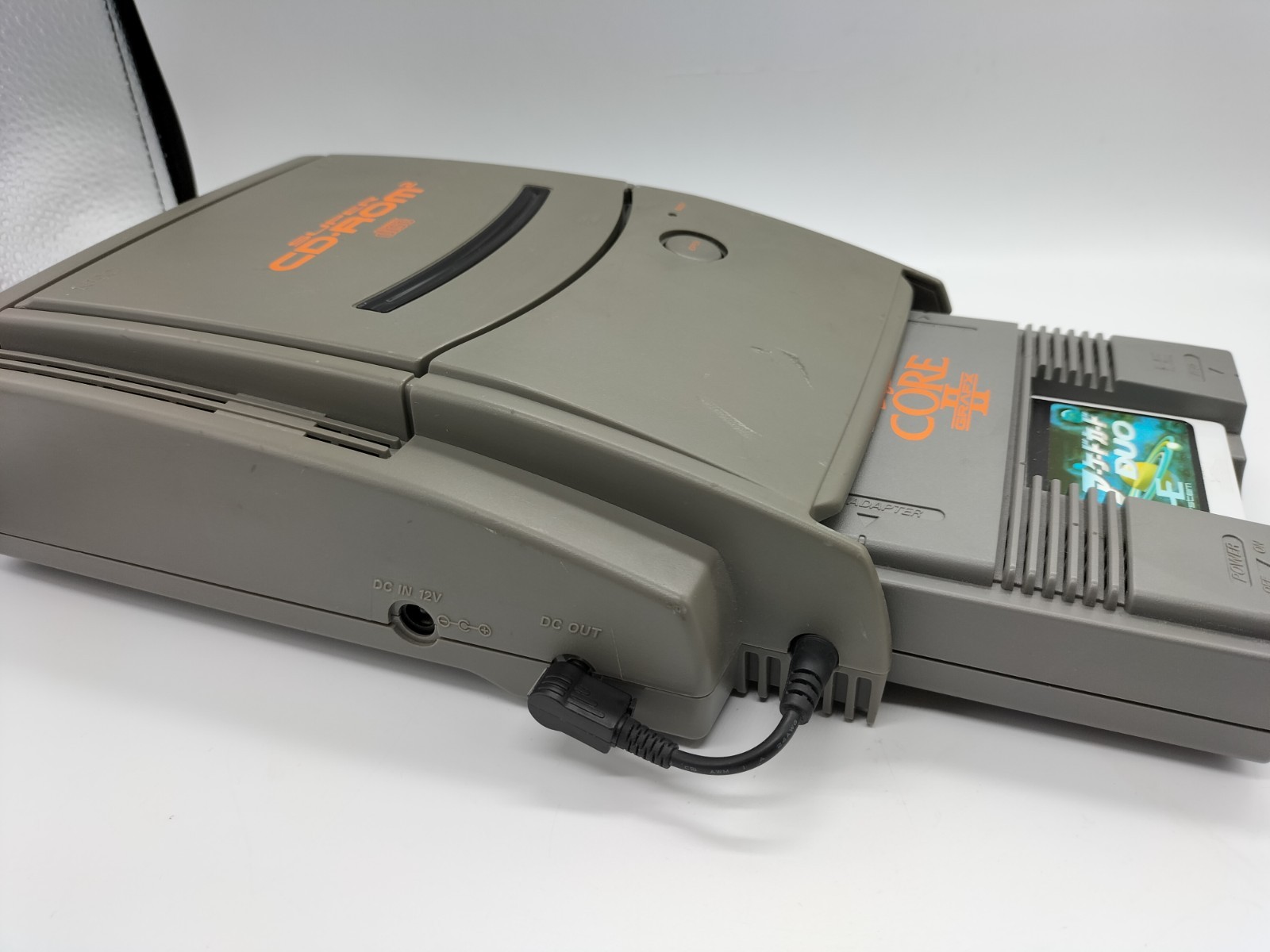 PC Engine SUPER CD ROM2 PI-CD1 + Core Grafx II PI-TG7 SET Tested