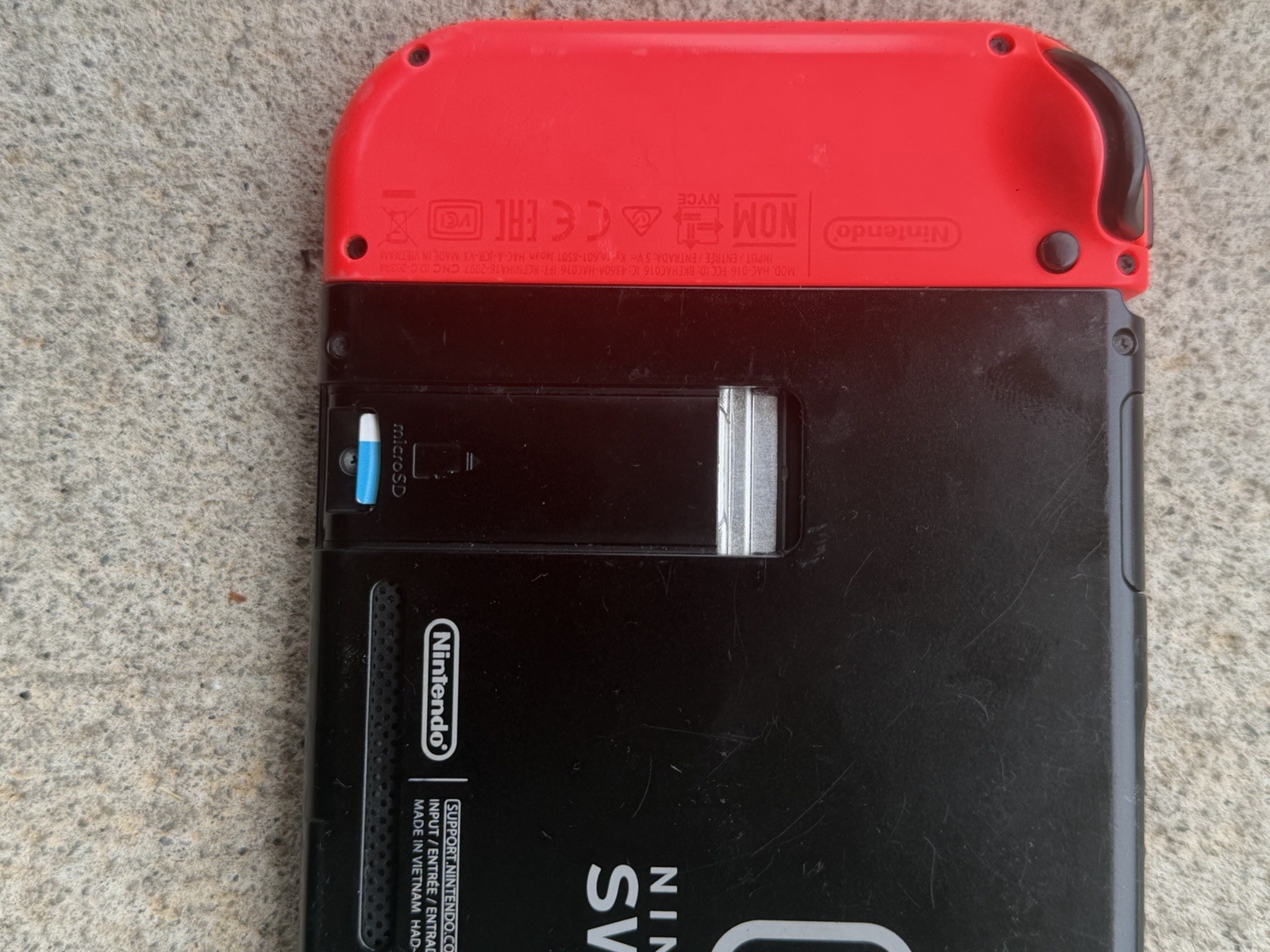 Nintendo Switch Neon Red Blue – Handheld Console System – USED