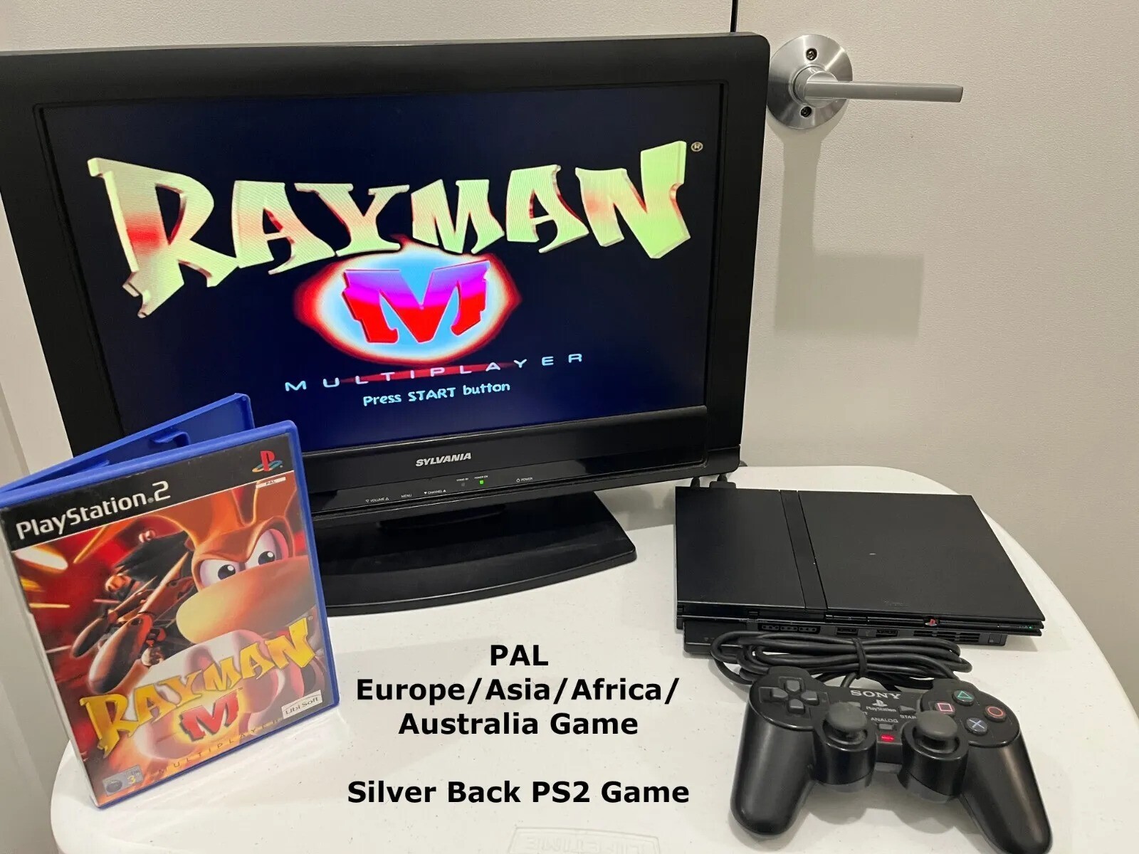 Sony PS2 PlayStation 2 Slim REGION FREE – PLAY ANY GAME – USA + JAPAN + EUROPE
