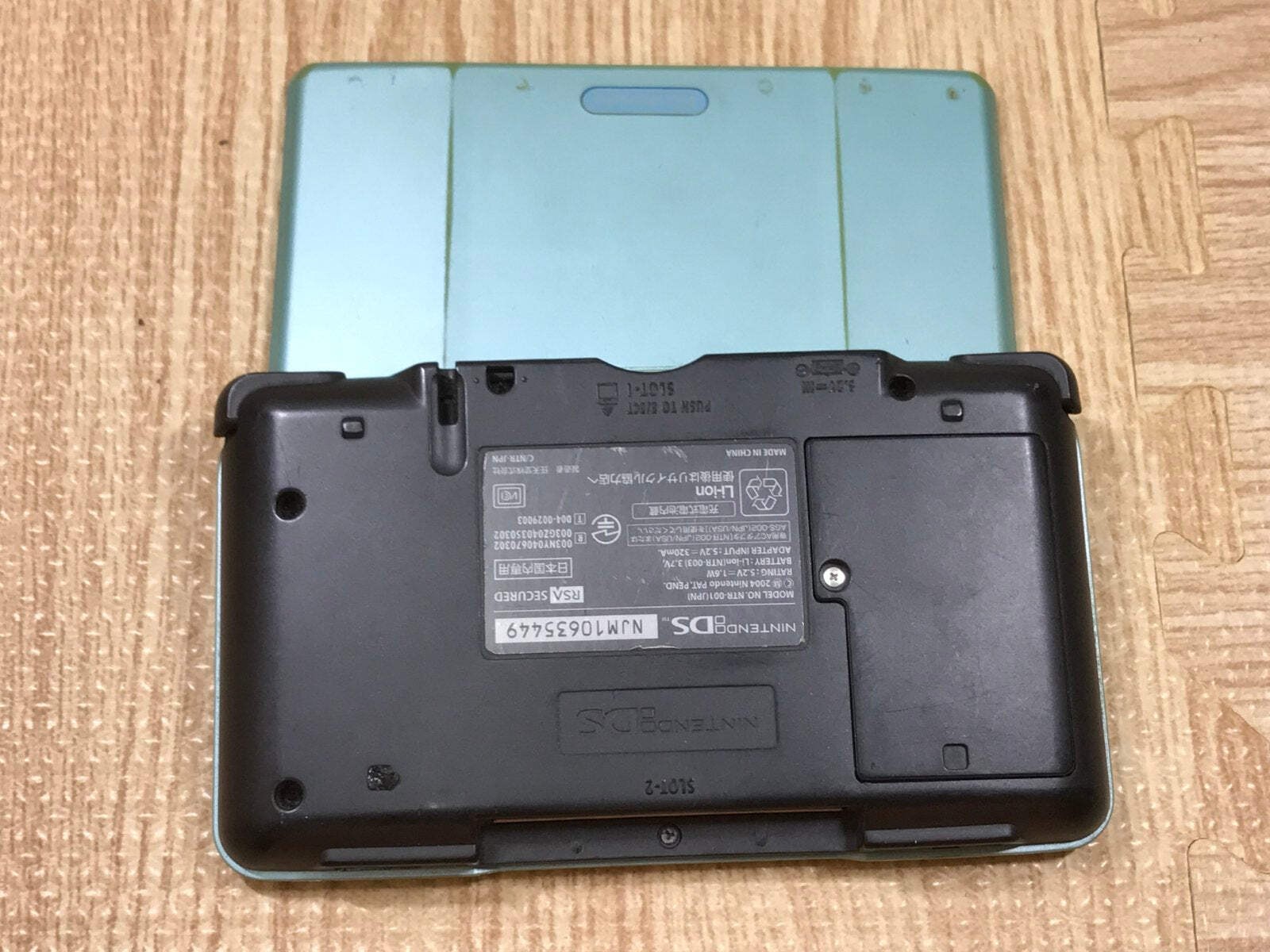 Nintendo DS Turquoise Blue Console Nintendo Japan – With Defects LG8982