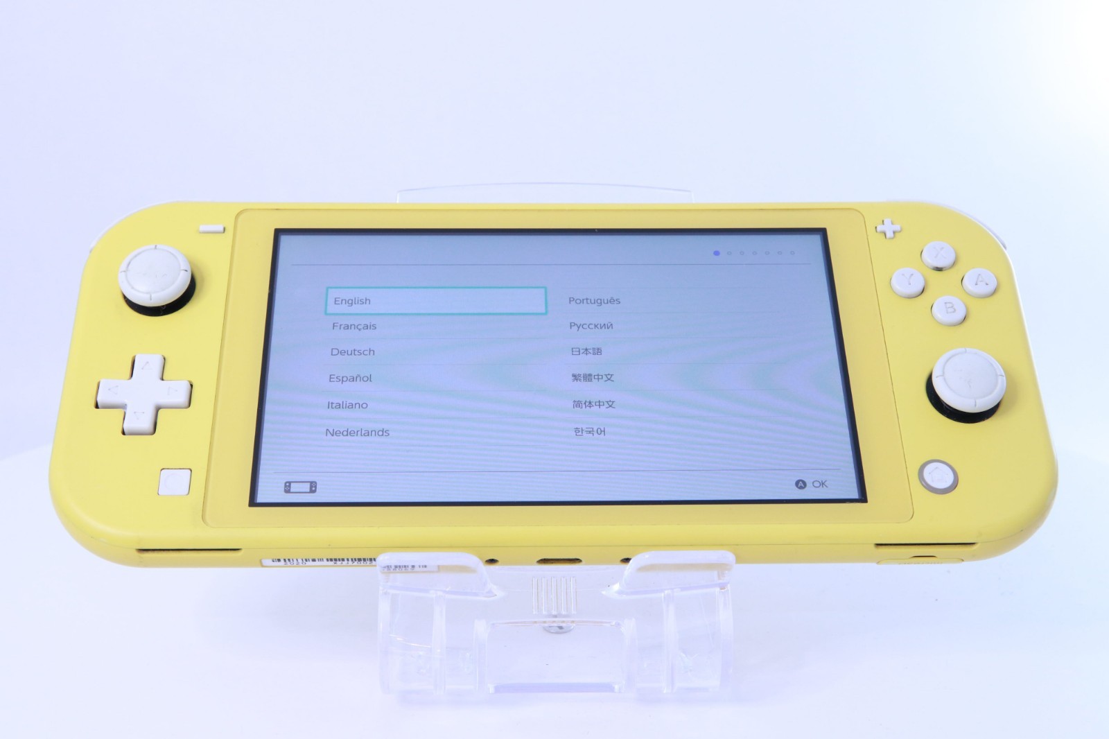 JP Game Nintendo Switch Lite Yellow [Rank :B] 【 Region Free 】