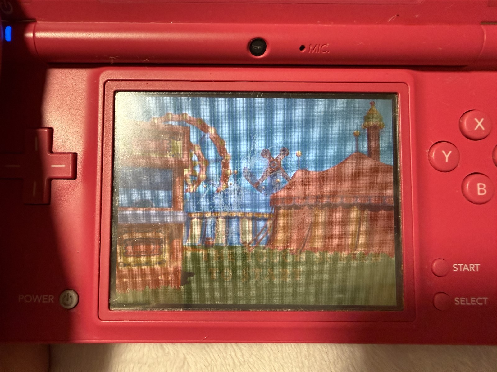 NINTENDO DSi PINK HANDHELD CONSOLE SYSTEM TWL-001 W/ GAMES / CASE / EXTRAS