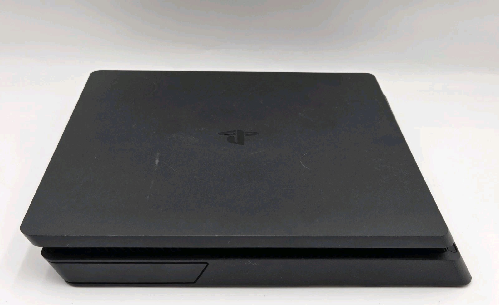 Sony PS4 Slim 1TB Black Console (CUH-2215B) DualShock 4 Controller, Cables Read!