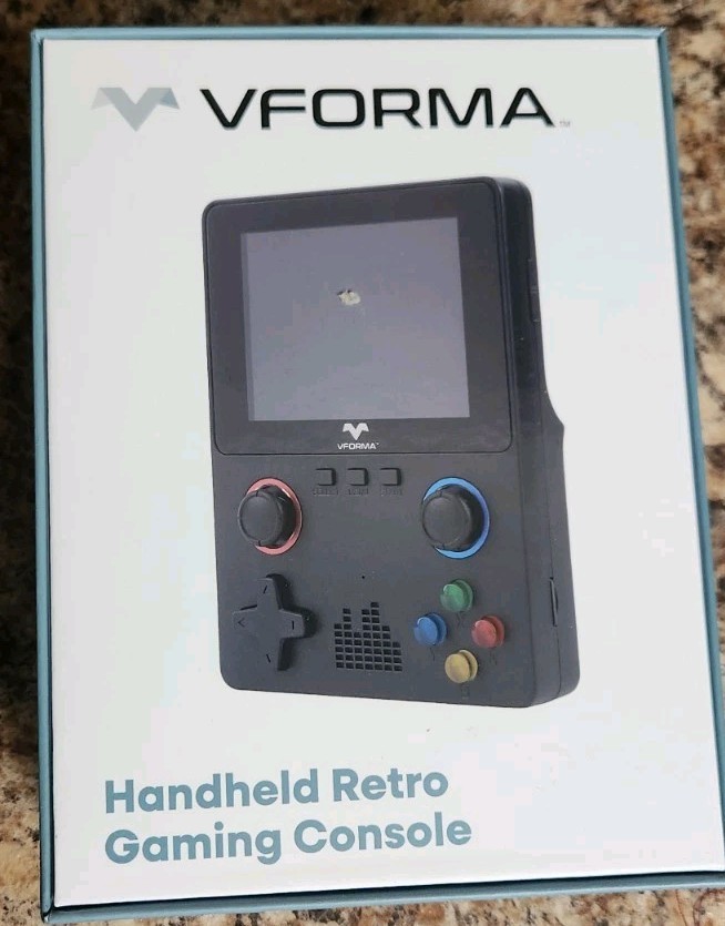 Vforma Retro Handheld Video Game Console 3.5 Inch IPS Screen NIB NEW