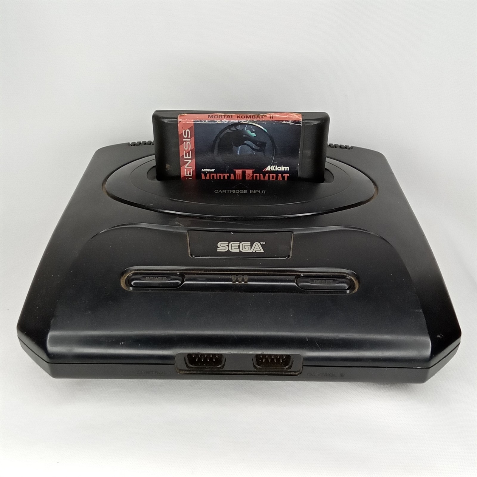 Vintage Sega Genesis Model 1 Console Bundle Mortal Combat II Retro Gaming 1990s