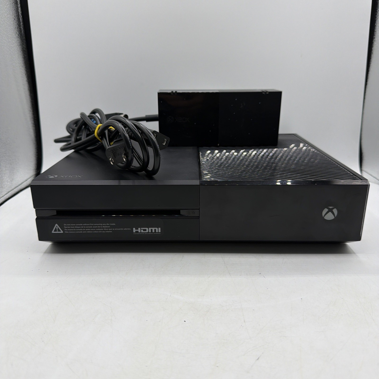 Microsoft Xbox One Console And Power Cable Only Black – Tested, Reset, Updated
