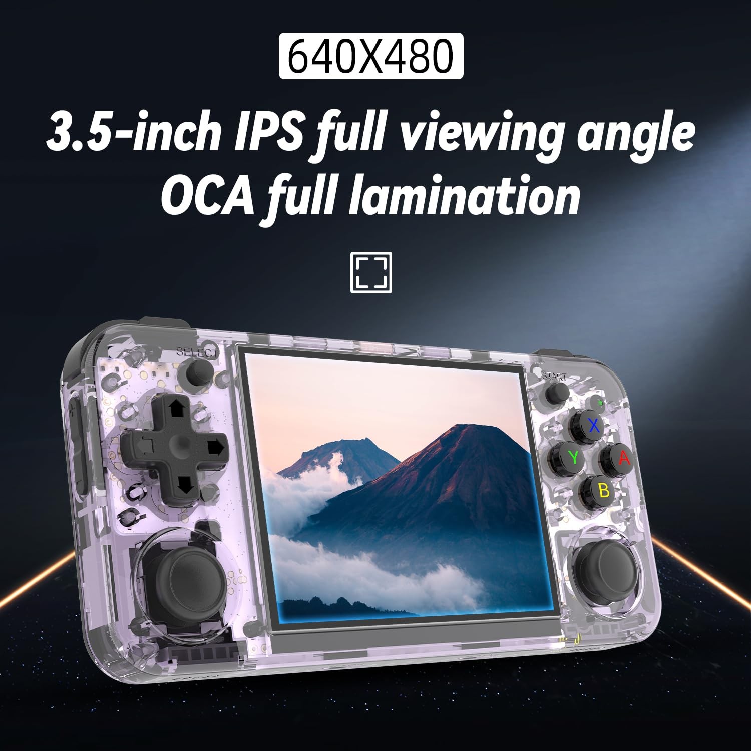 RG35XX H Retro Video Handheld Game Console 3.5 in IPS Screen Linux OS 64G TF …