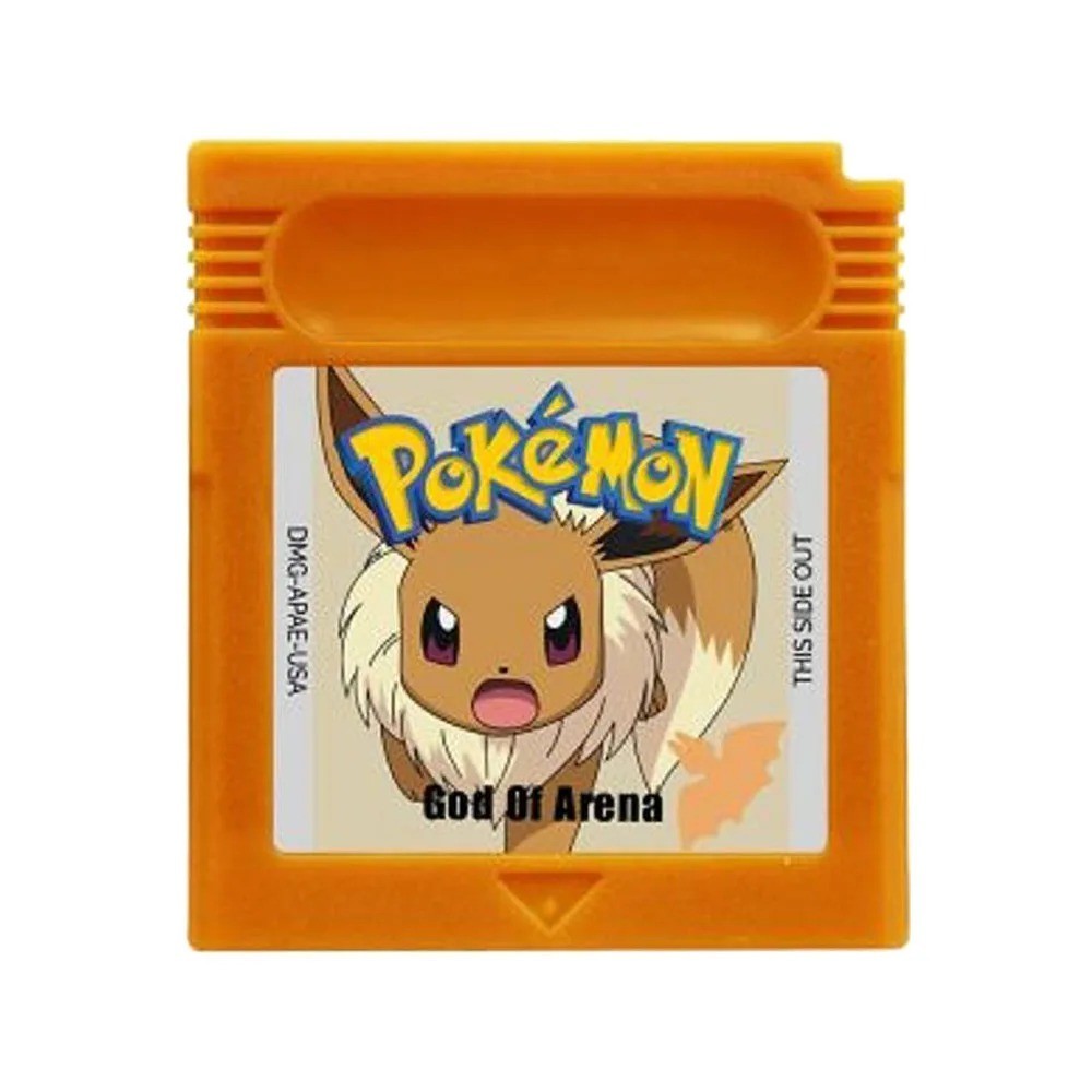 Pokemon Black White 3 Genesis GBC 16 Bit Game Cartridge for GB SP Console