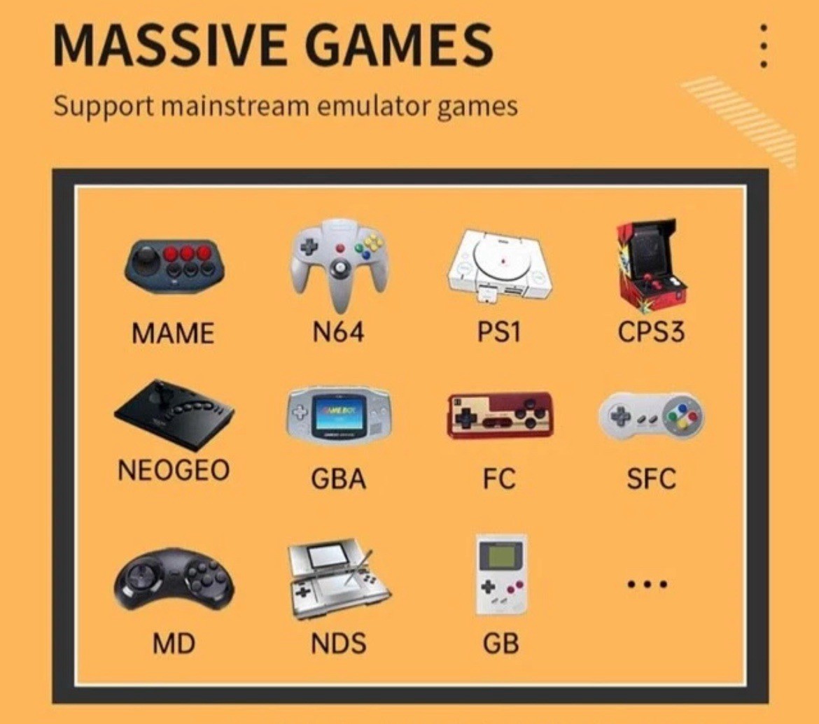 Powkiddy RGB20S Handheld Game Console