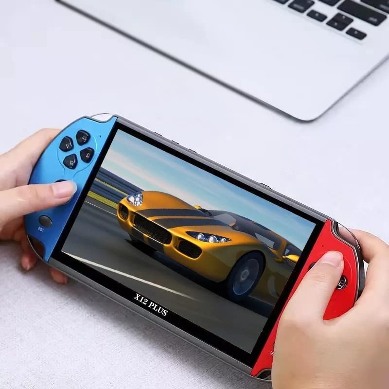X12 Plus Portable 7-Inch Retrogaming Device – Play 10000+ Games Anytime Anywhere