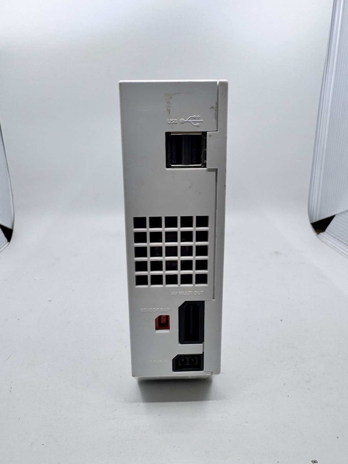 Nintendo Wii RVL-001 Console [w/ All Cables, No Controllers]