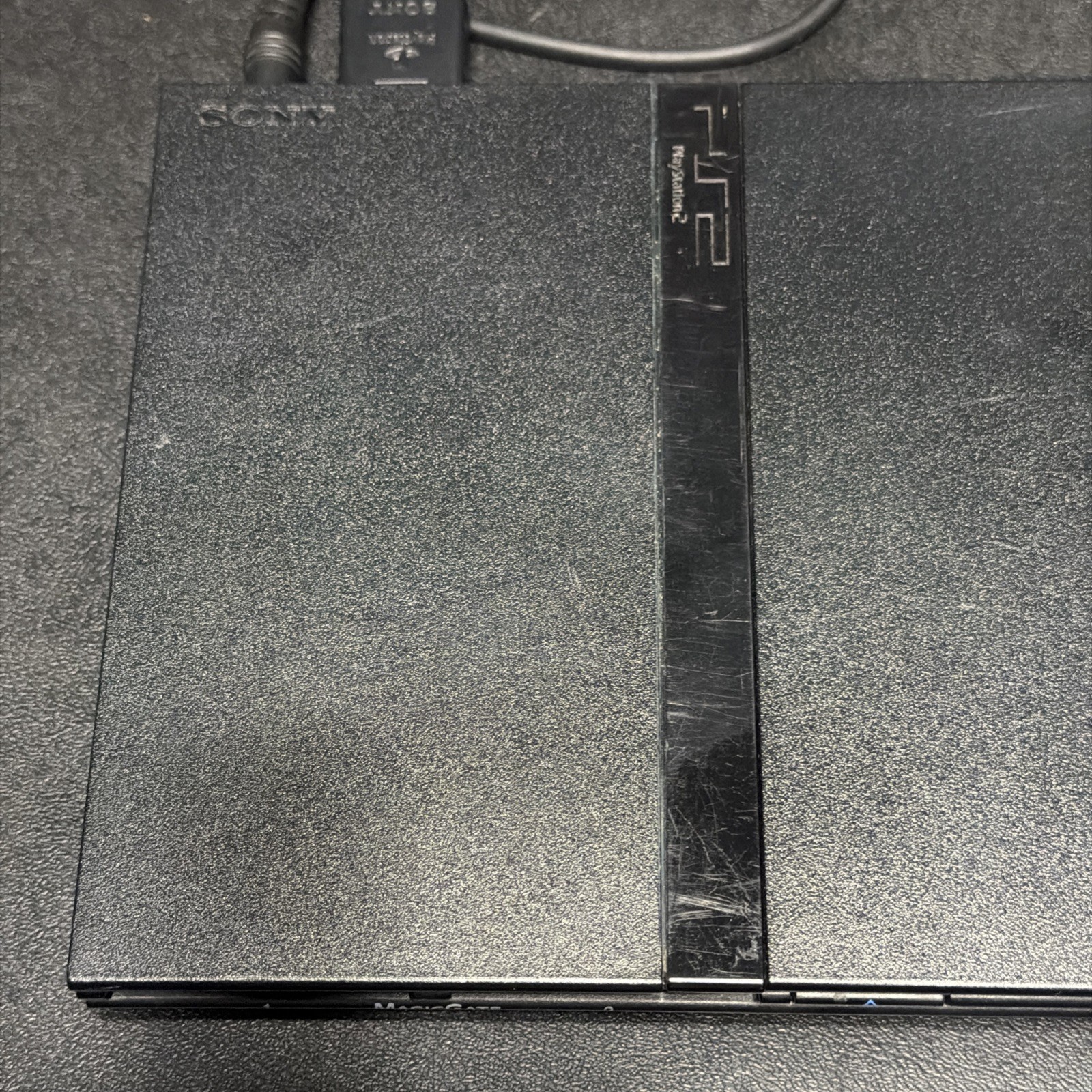 Sony PlayStation 2 Slim Console – Black Tested & Working WOOT WOOT SCPH-75001
