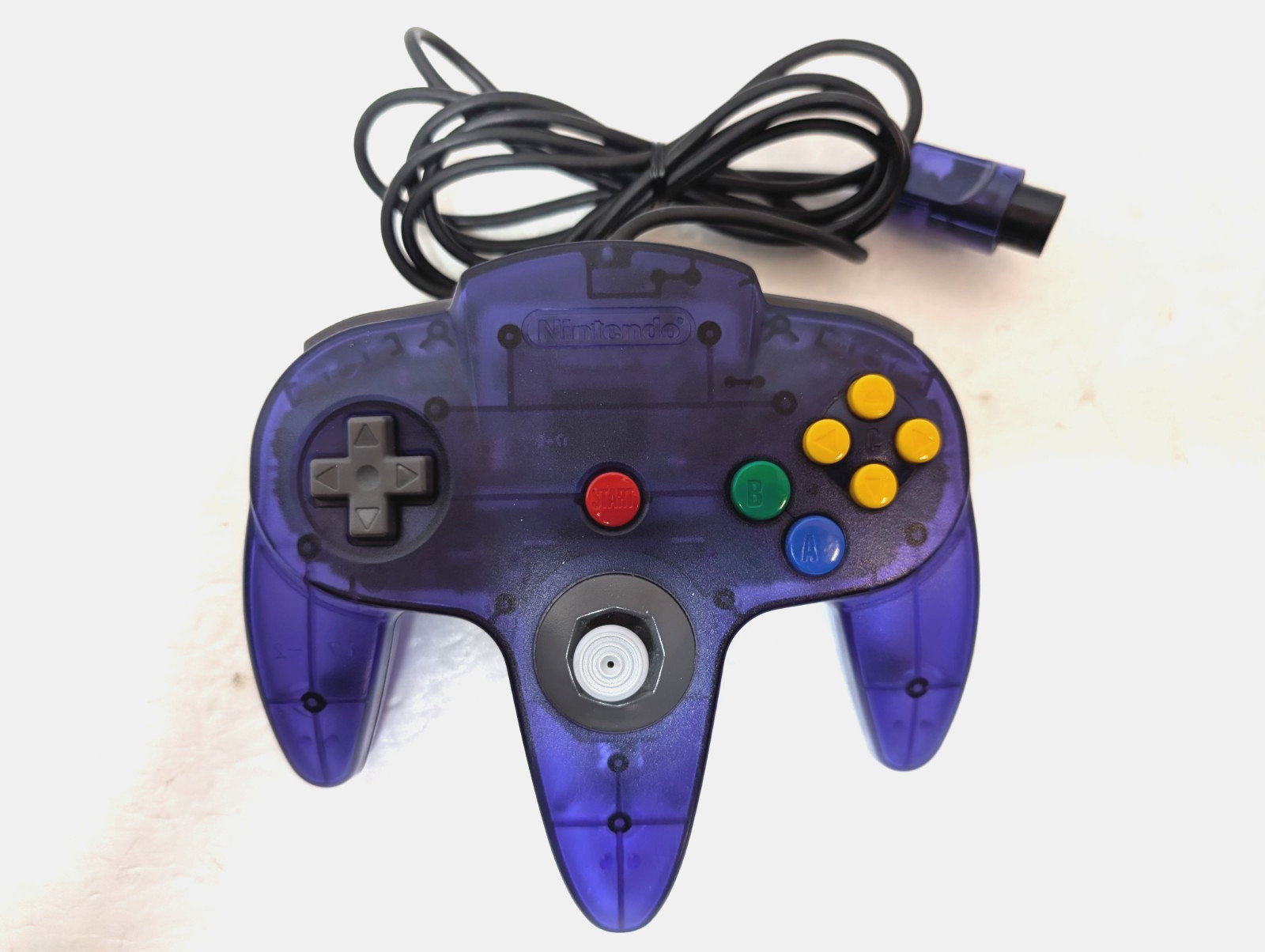 Nintendo 64 Region Free Console Midnight Blue 2controllers Mario Party japan