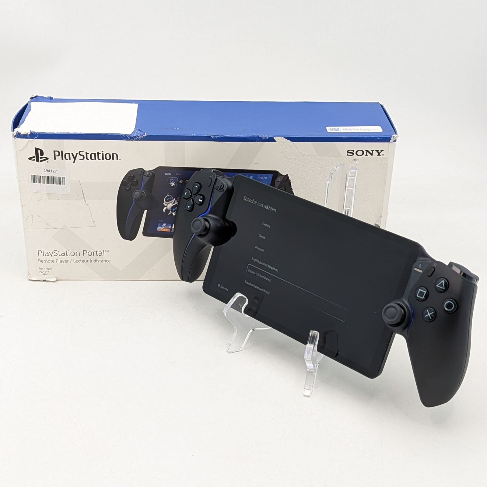 Sony PlayStation Portal Remote Player Handheld Console In Black (CFI-Y1001)