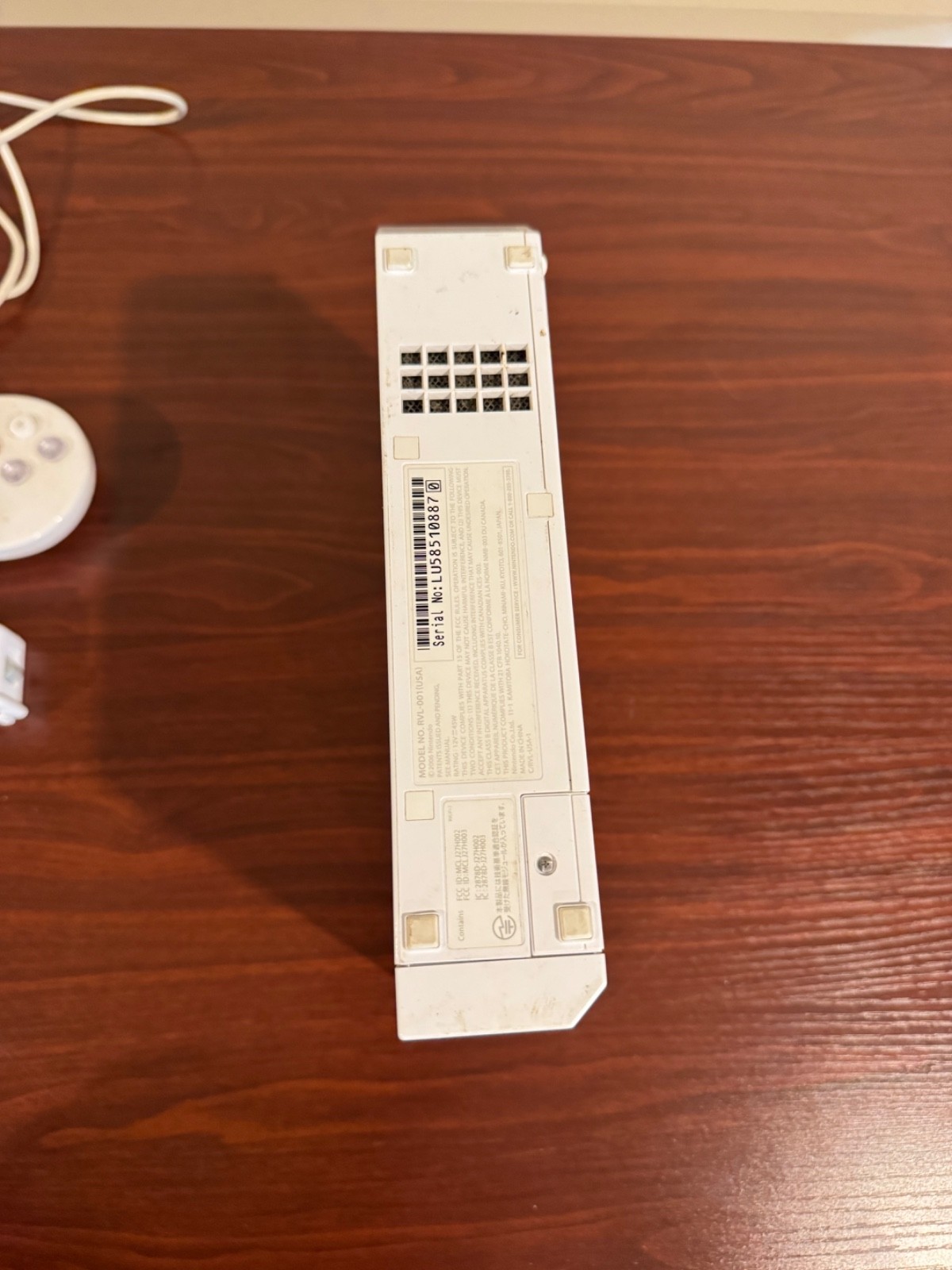 Nintendo Wii Console w/all hookups, 3 Remotes + Nunchucks & more Tested