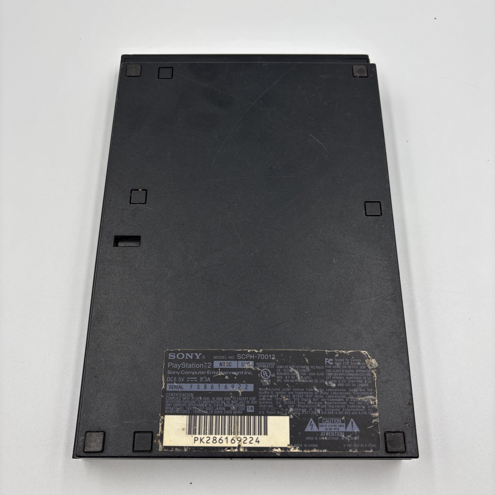 Sony PlayStation 2 PS2 Slim Console SCPH-70012 Console ONLY FOR PARTS OR REPAIR!