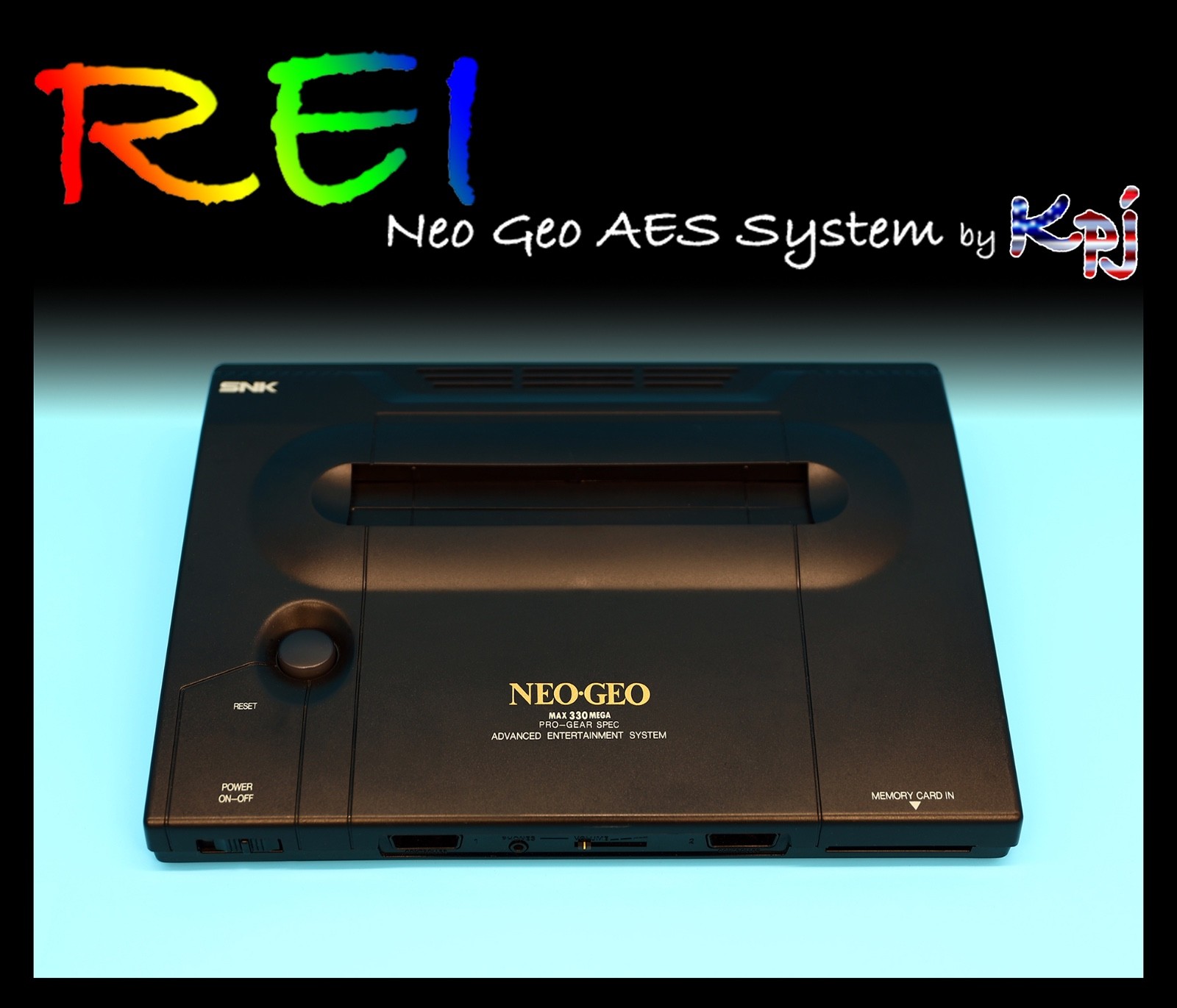 REI Neo Geo AES System/Console • HDTV Component, S-Video, Stereo, UniBios • SNK