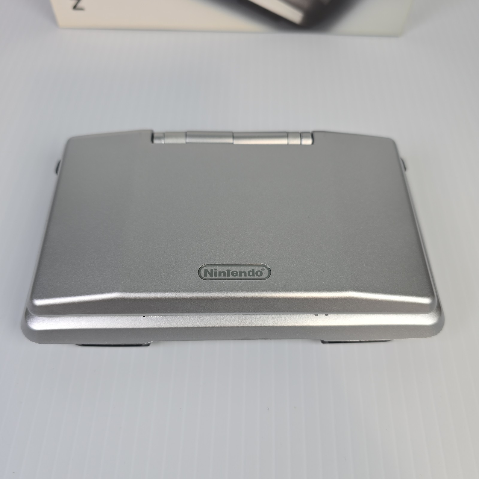 Nintendo DS Original NTR-001 Titanium Silver Handheld System CIB Tested
