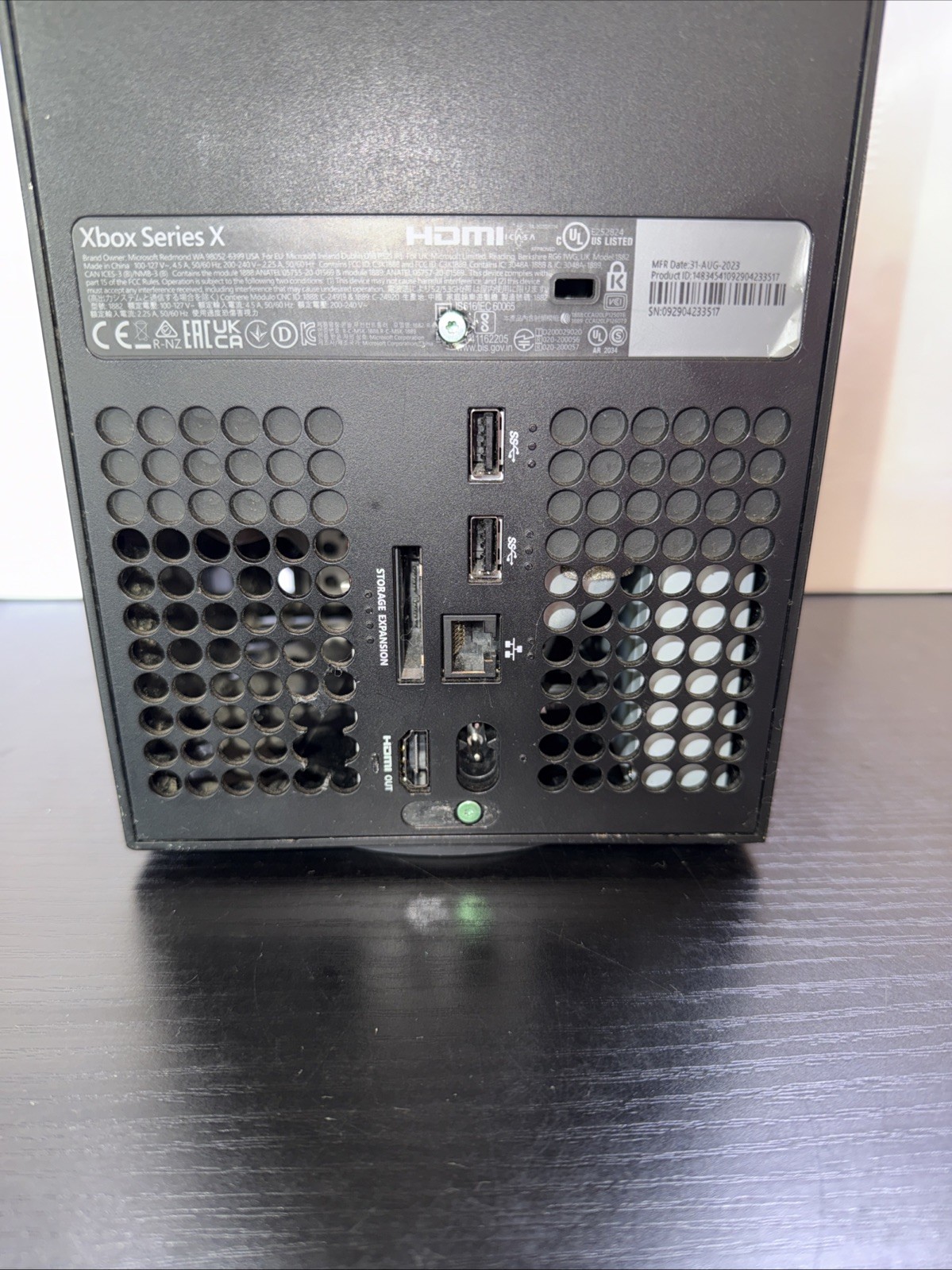 (parts/non Working) Microsoft Xbox Series X Console Free Shipping