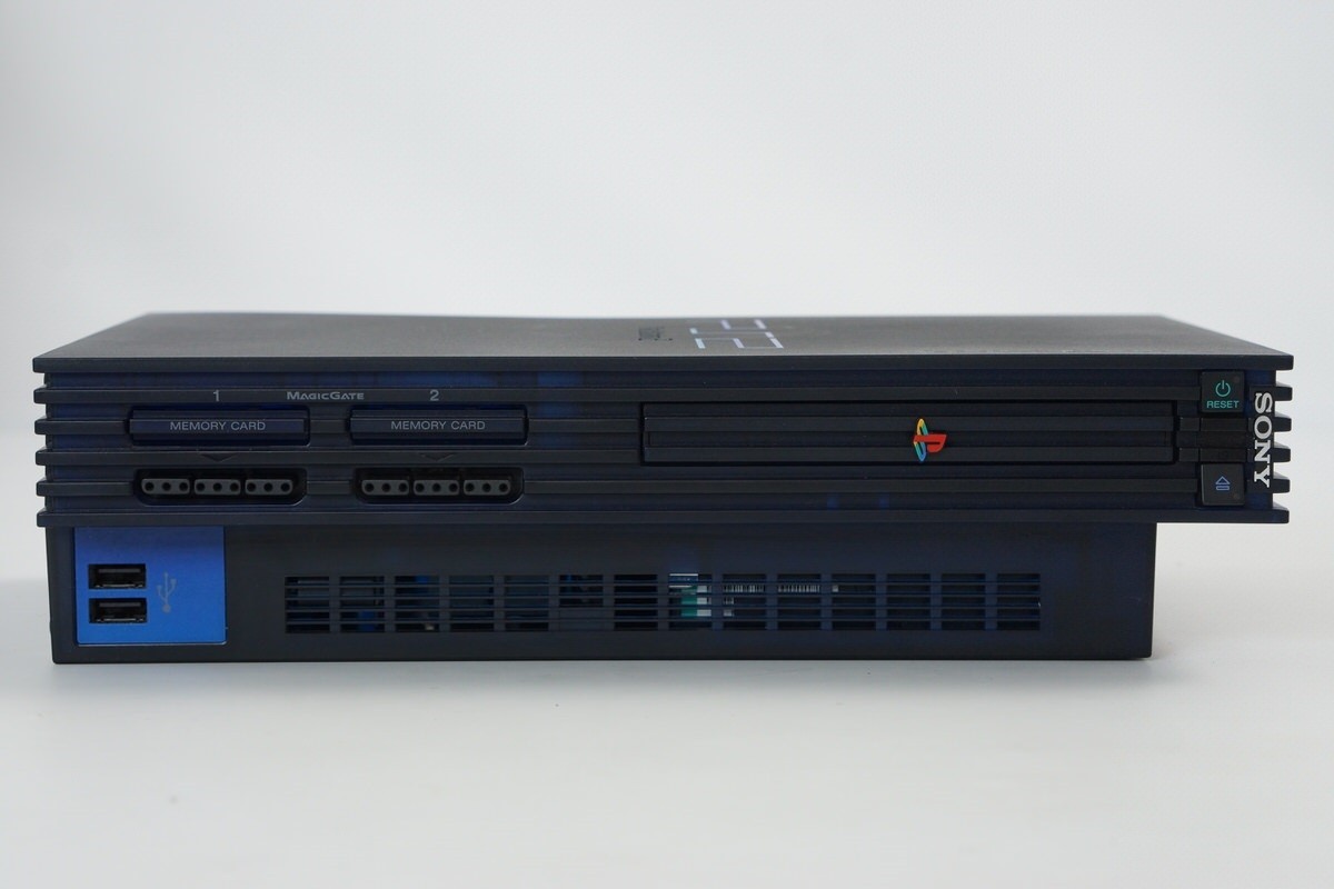 PS2 BB Console Midnight Blue SCPH-50000 MB/NH Tested System Playstation NTSCJ 32