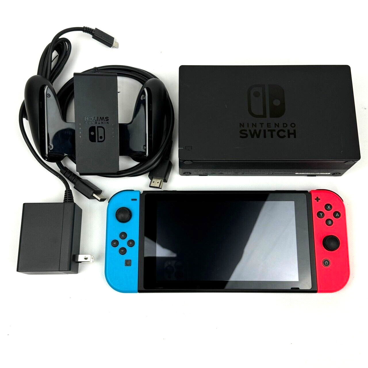 Nintendo Switch Console HAC-001 Joy Con Dock Grip Charger HDMI Choice of sets