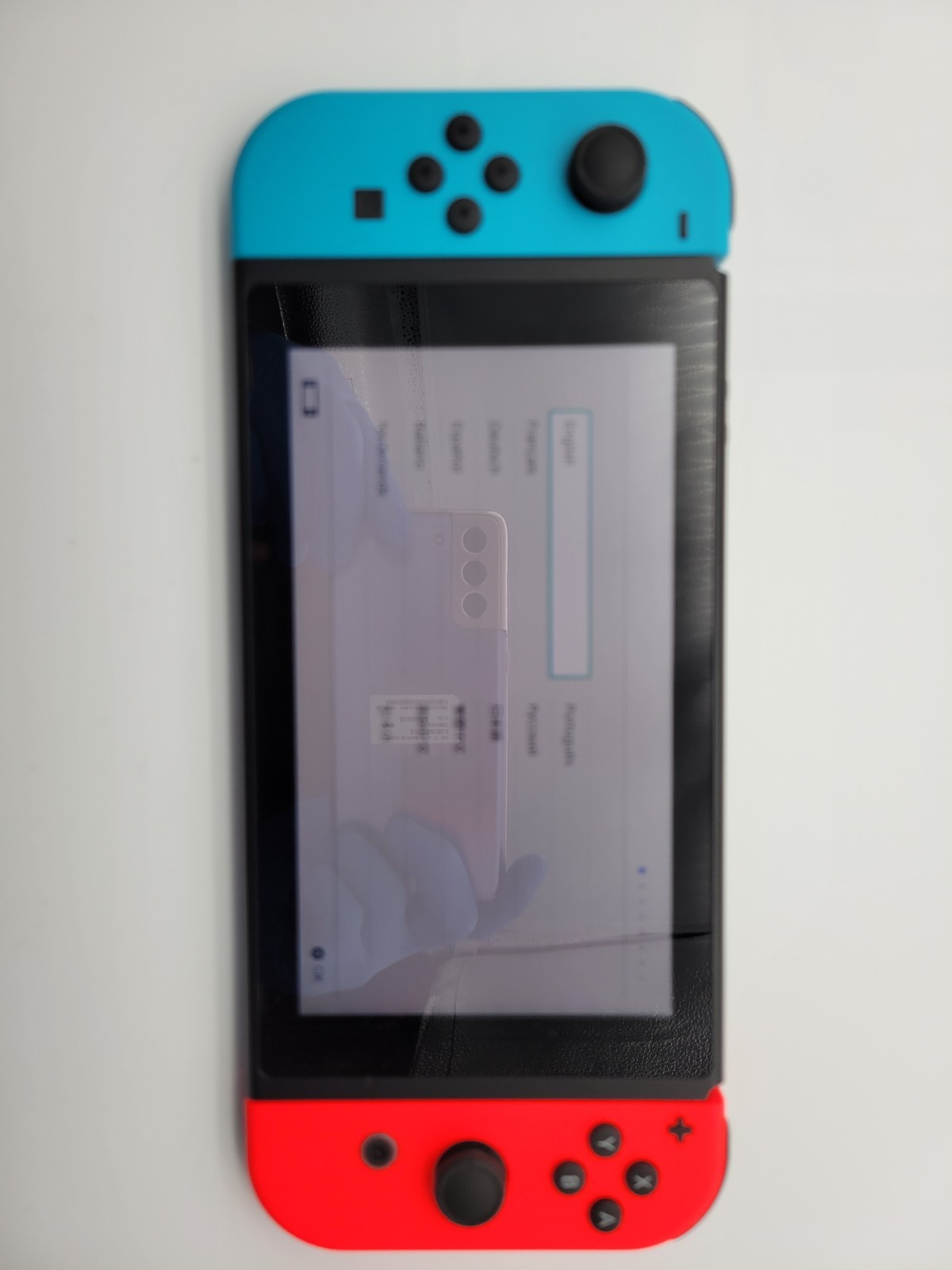 Nintendo Switch Console Neon Red/Neon Blue + Ring fit Ring (NO GAME CARD)