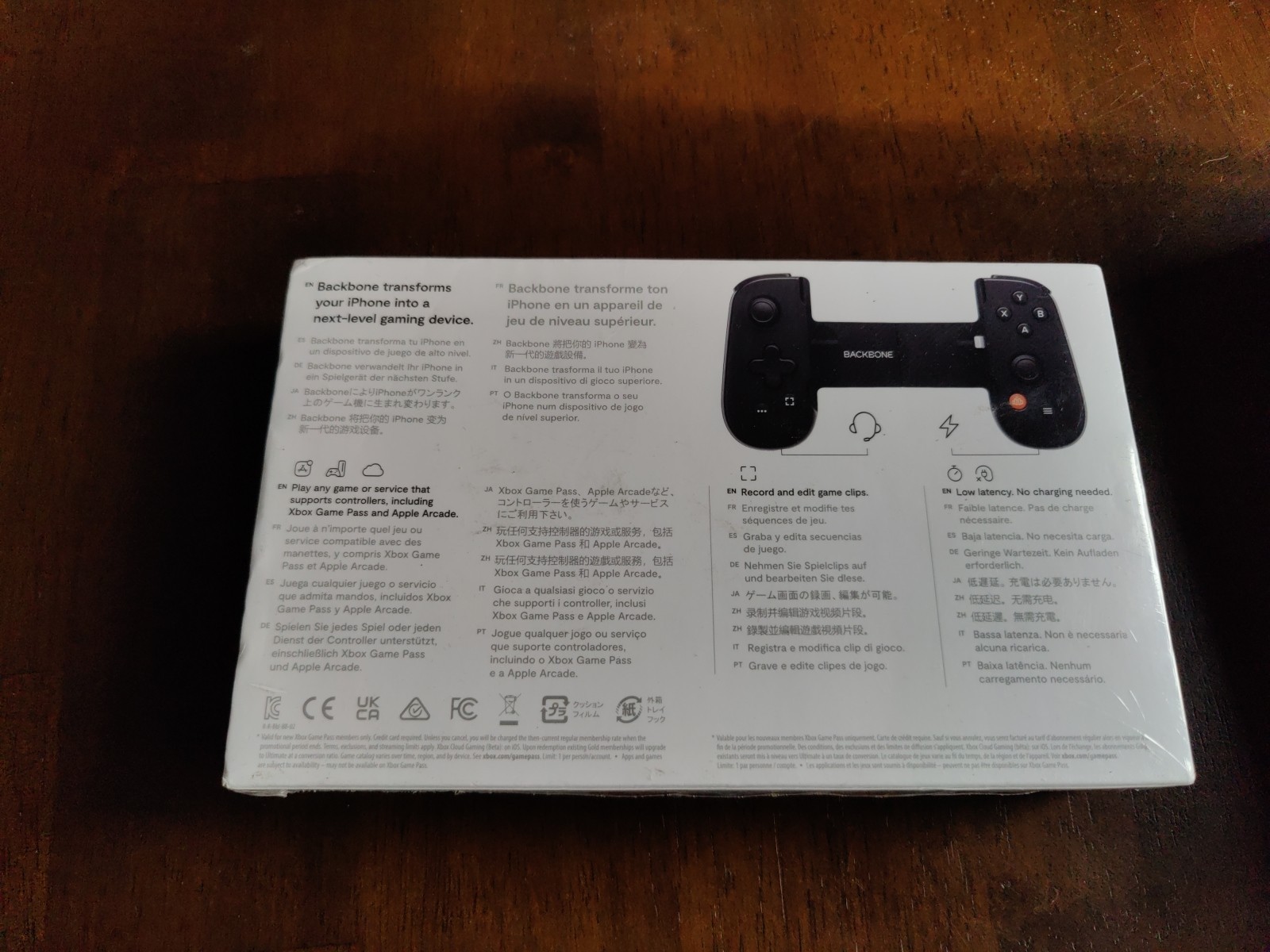 Xbox iPhone Backbone One Mobile Gaming Controller for – Black (BB-02)™