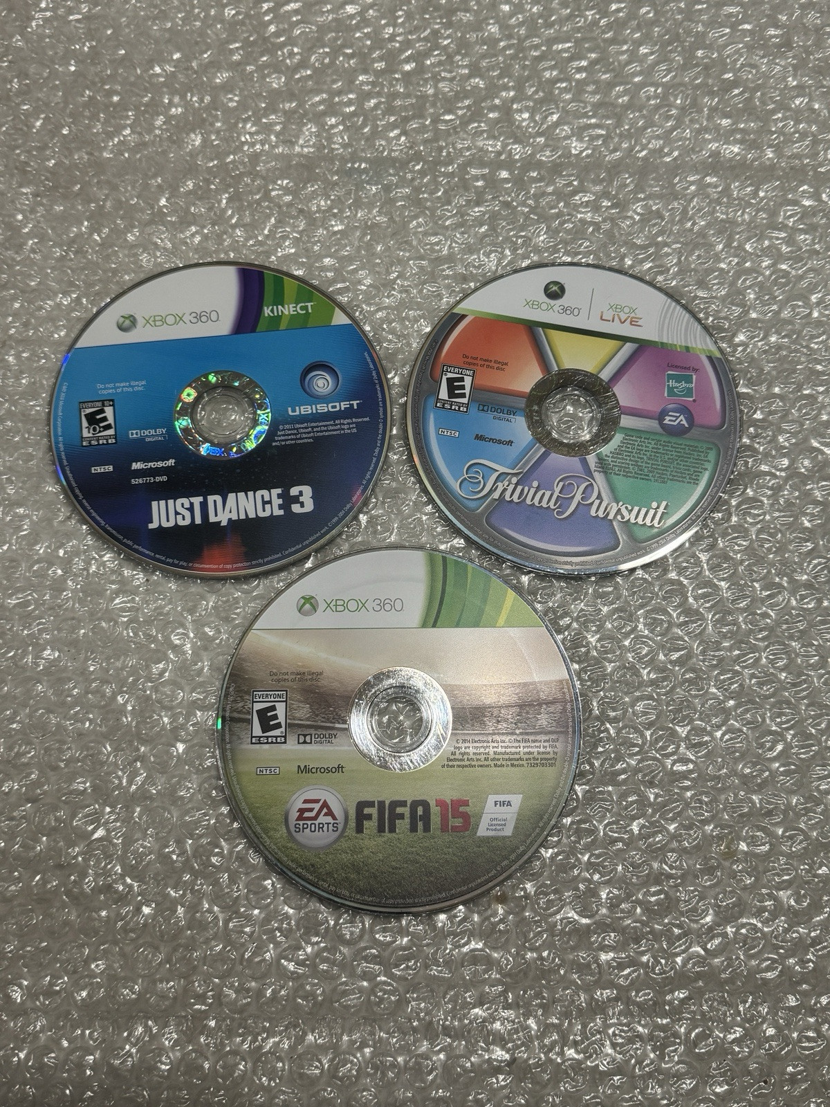 XBOX 360 120GB and Games Bundle Lot 7 Total * Please Read*